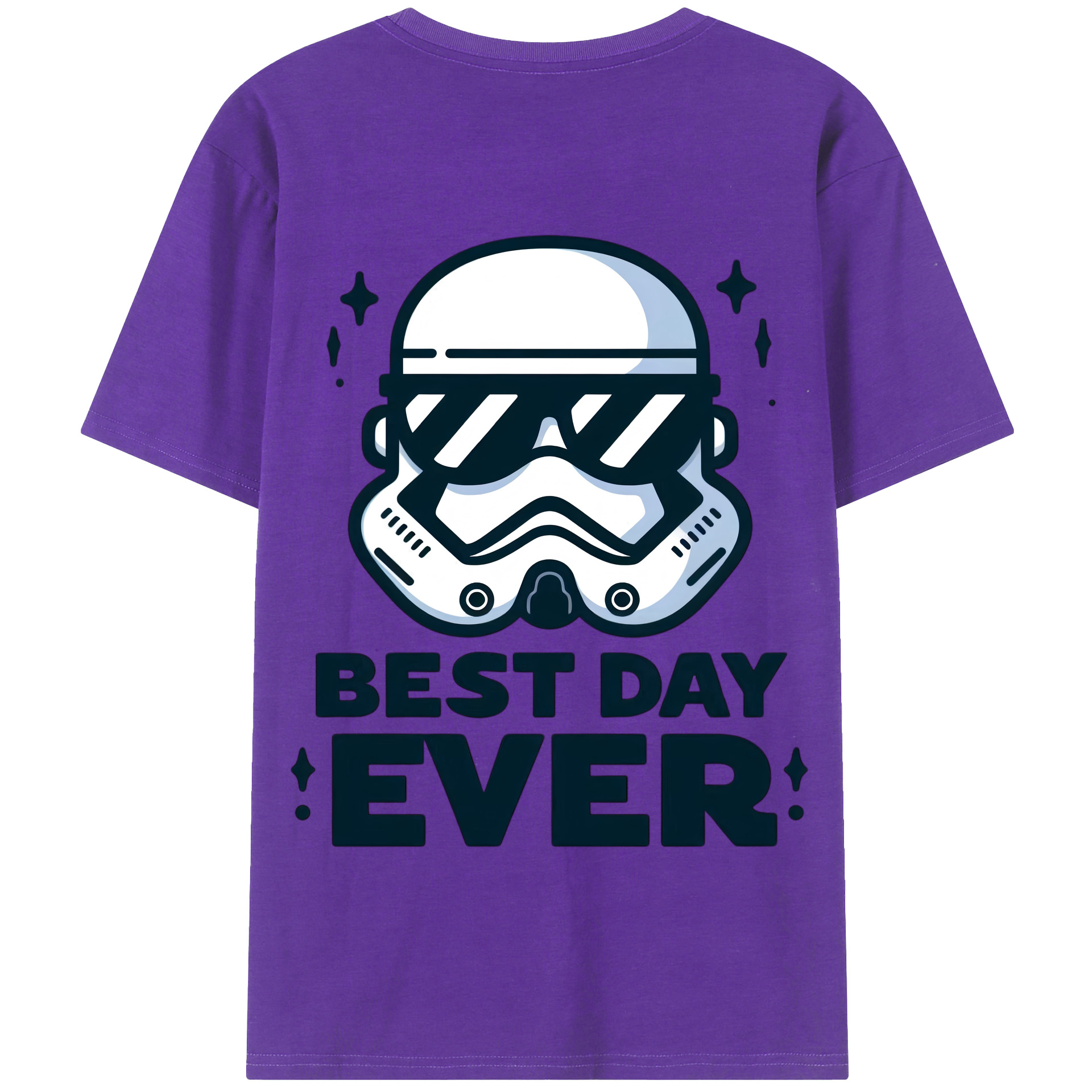 （画像用） スター・ウォーズ Star Wars 綿100％半袖Tシャツ（背面プリント）
