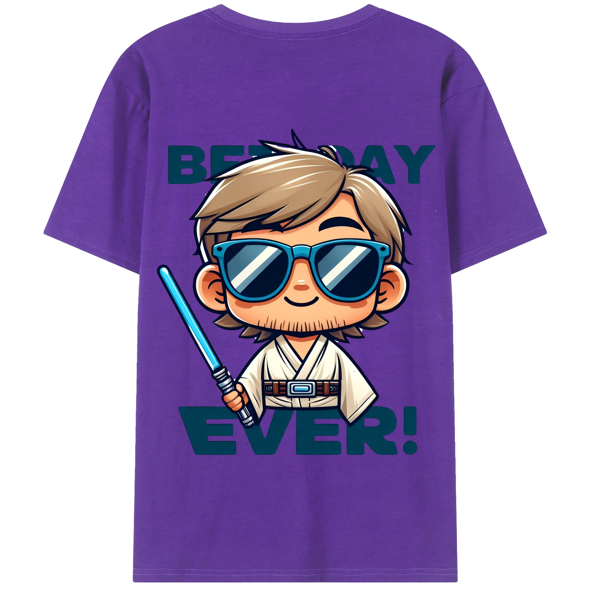 （画像用） スター・ウォーズ Star Wars 綿100％半袖Tシャツ（背面プリント）