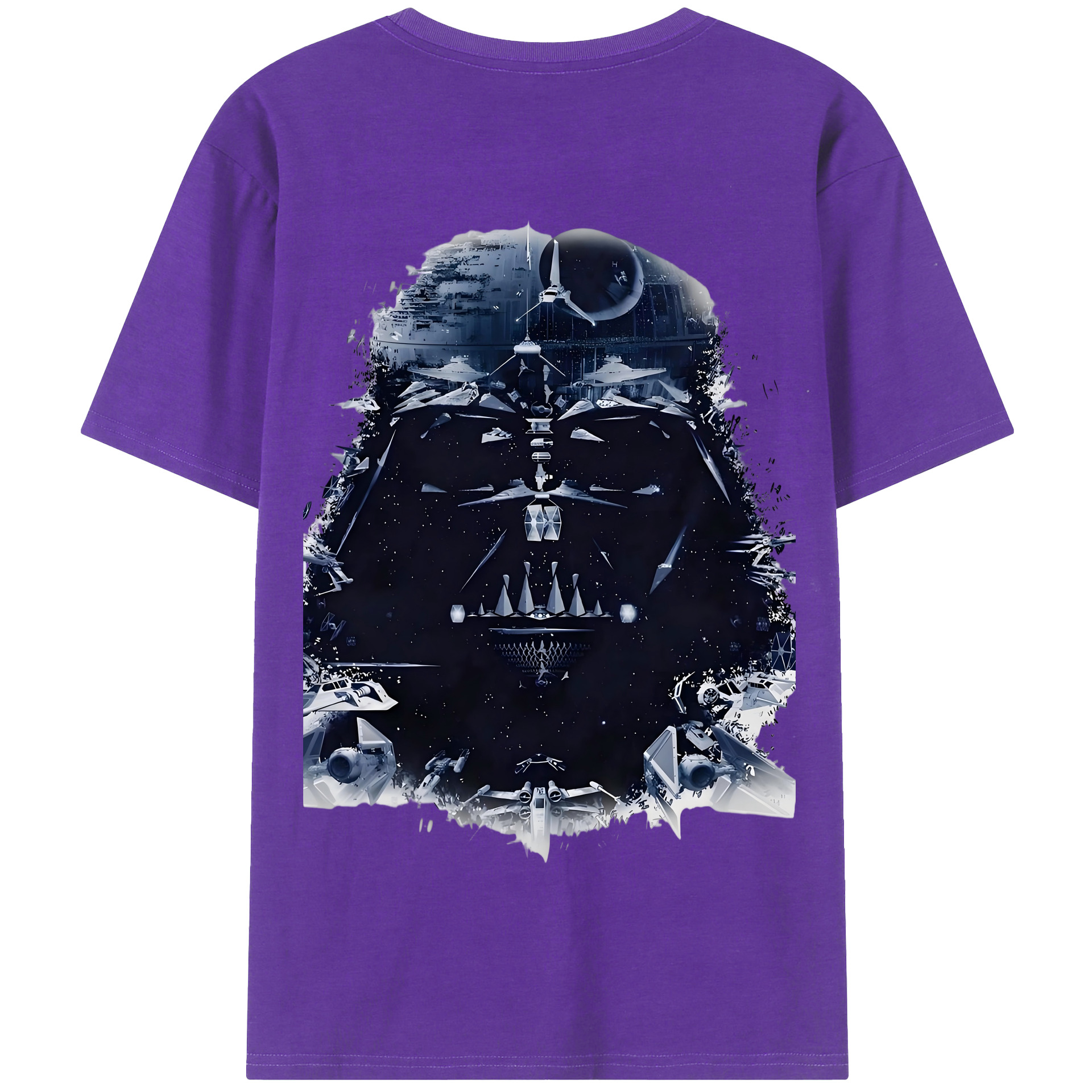 （画像用） スター・ウォーズ Star Wars 綿100％半袖Tシャツ（背面プリント）