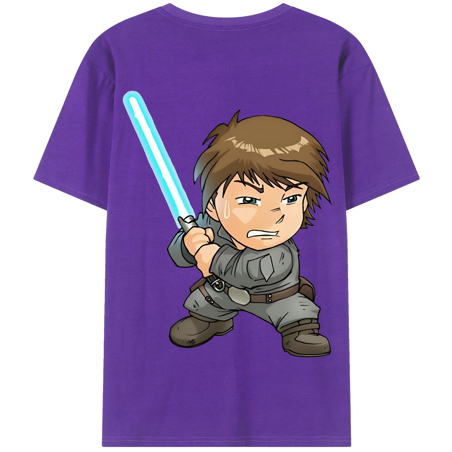 （画像用） スター・ウォーズ Star Wars 綿100％半袖Tシャツ（背面プリント）