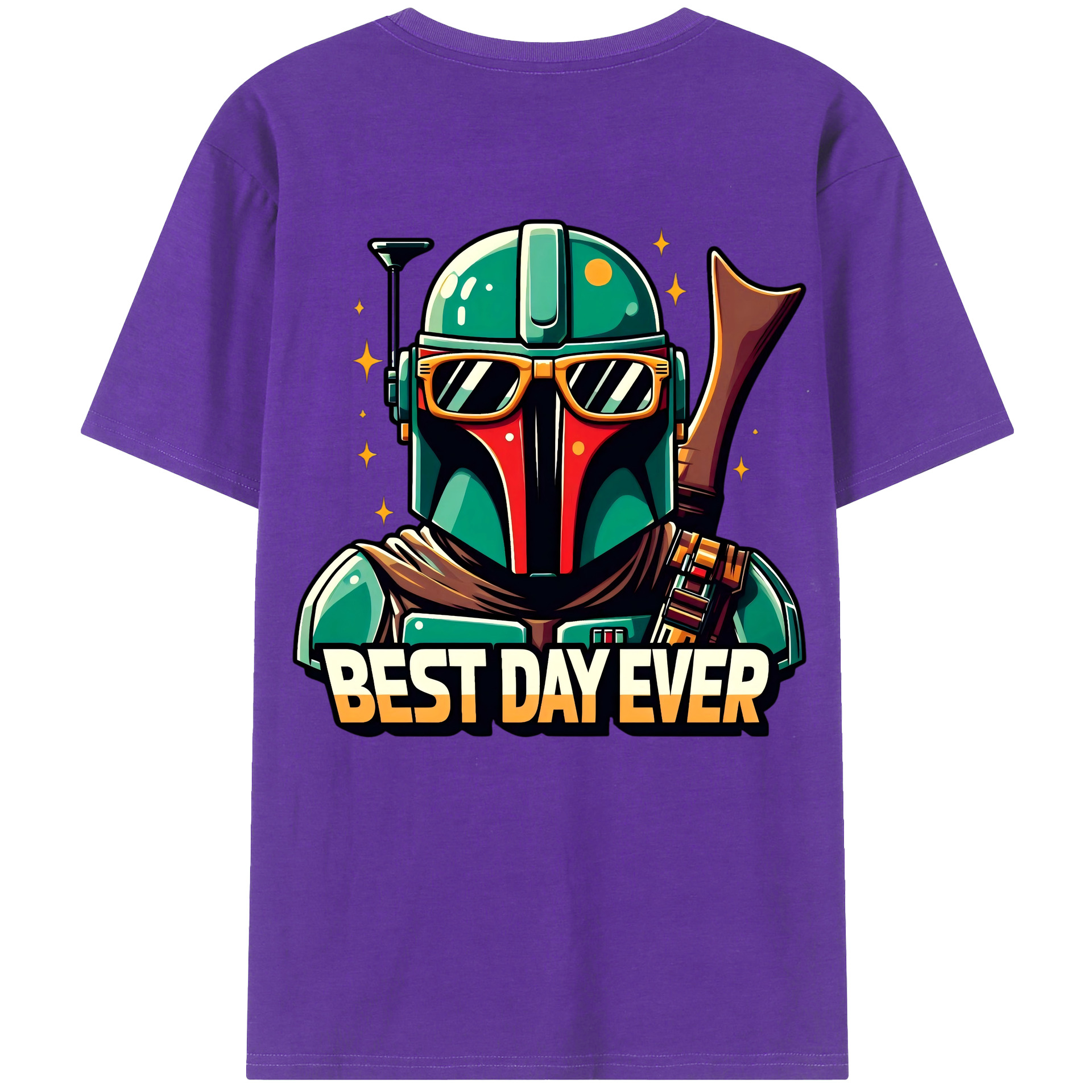 （画像用） スター・ウォーズ Star Wars 綿100％半袖Tシャツ（背面プリント）