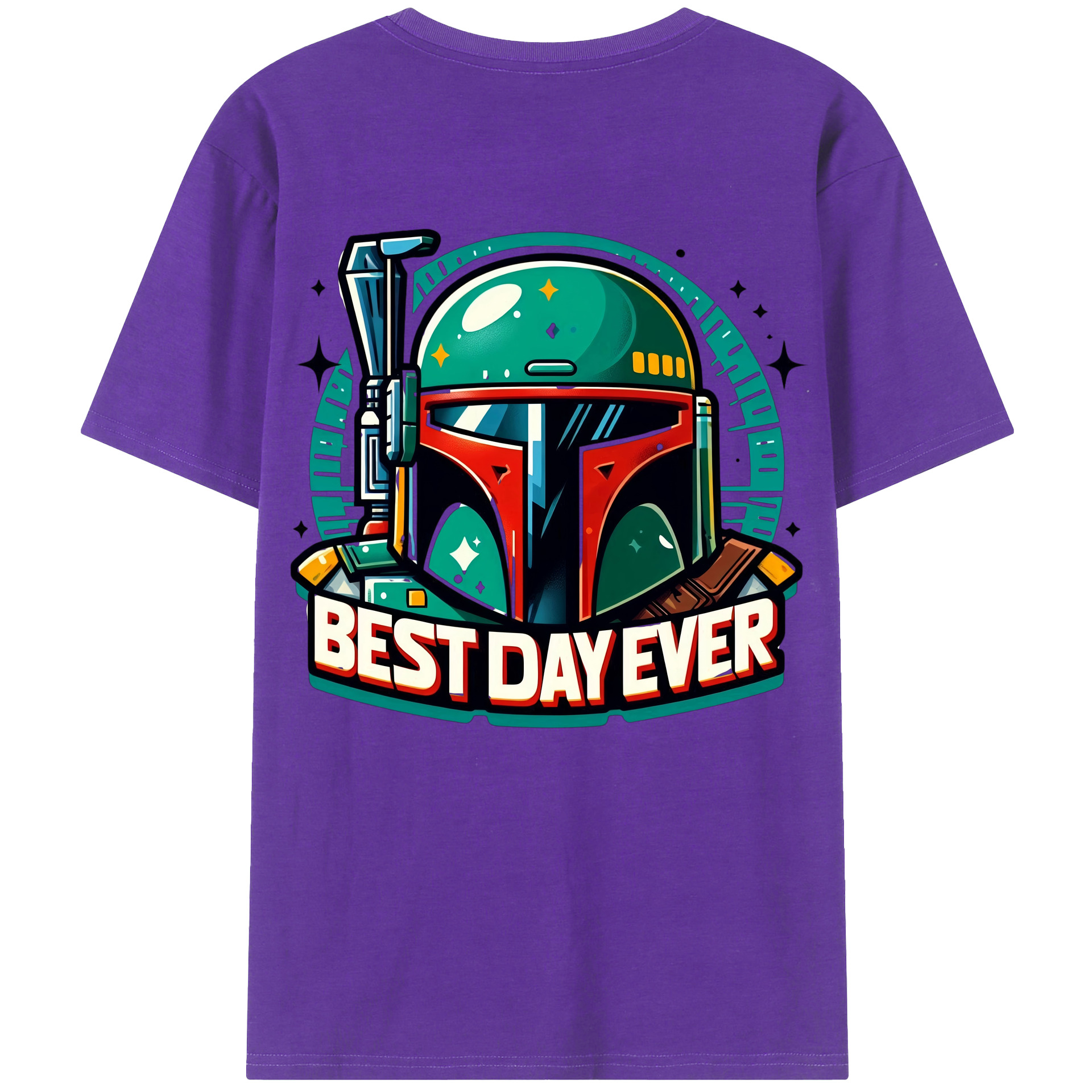 （画像用） スター・ウォーズ Star Wars 綿100％半袖Tシャツ（背面プリント）