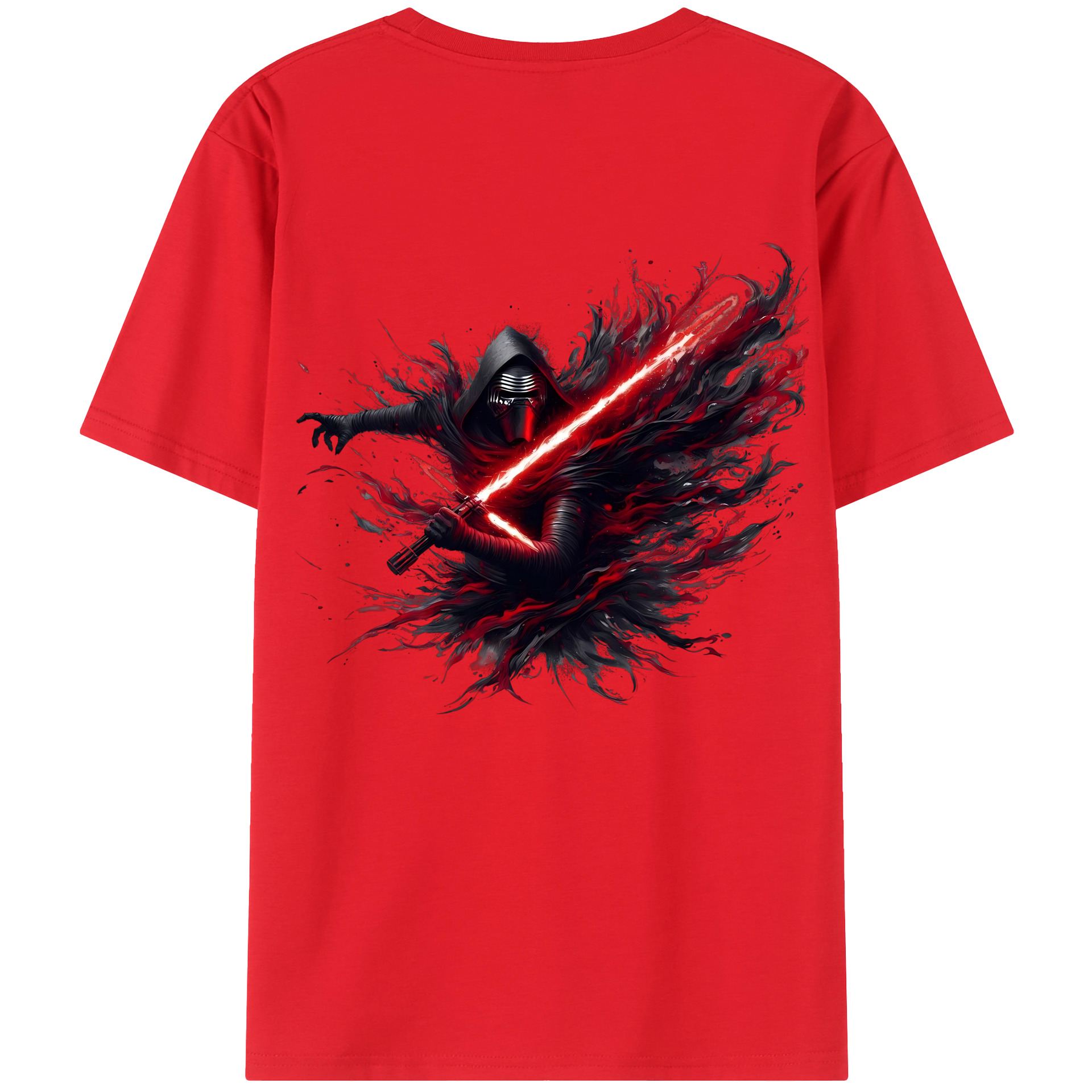 （画像用） スター・ウォーズ Star Wars 綿100％半袖Tシャツ（背面プリント）