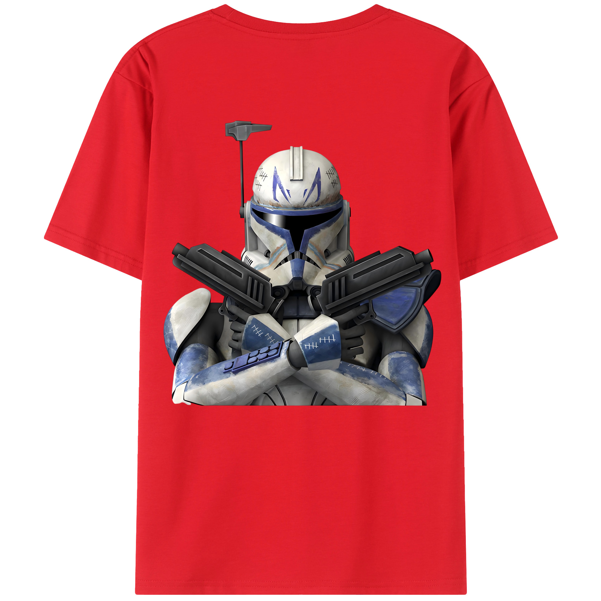 （画像用） スター・ウォーズ Star Wars 綿100％半袖Tシャツ（背面プリント）