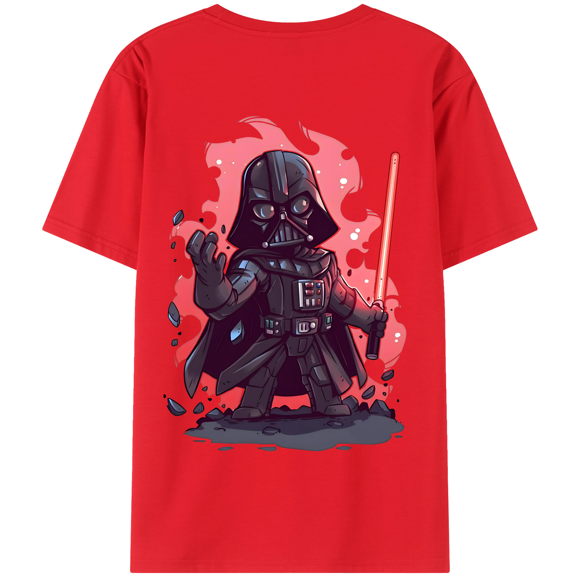 （画像用） スター・ウォーズ Star Wars 綿100％半袖Tシャツ（背面プリント）