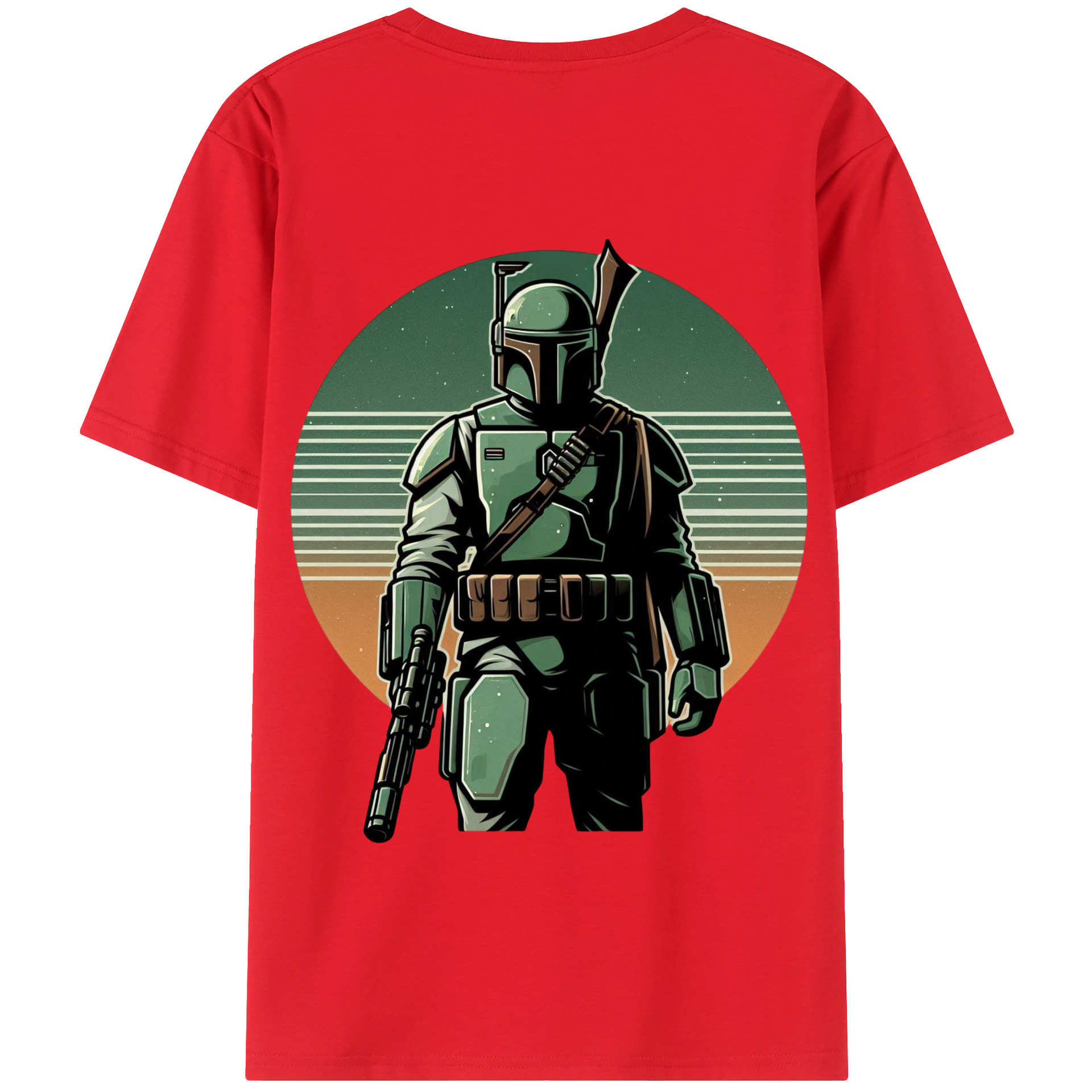 （画像用） スター・ウォーズ Star Wars 綿100％半袖Tシャツ（背面プリント）