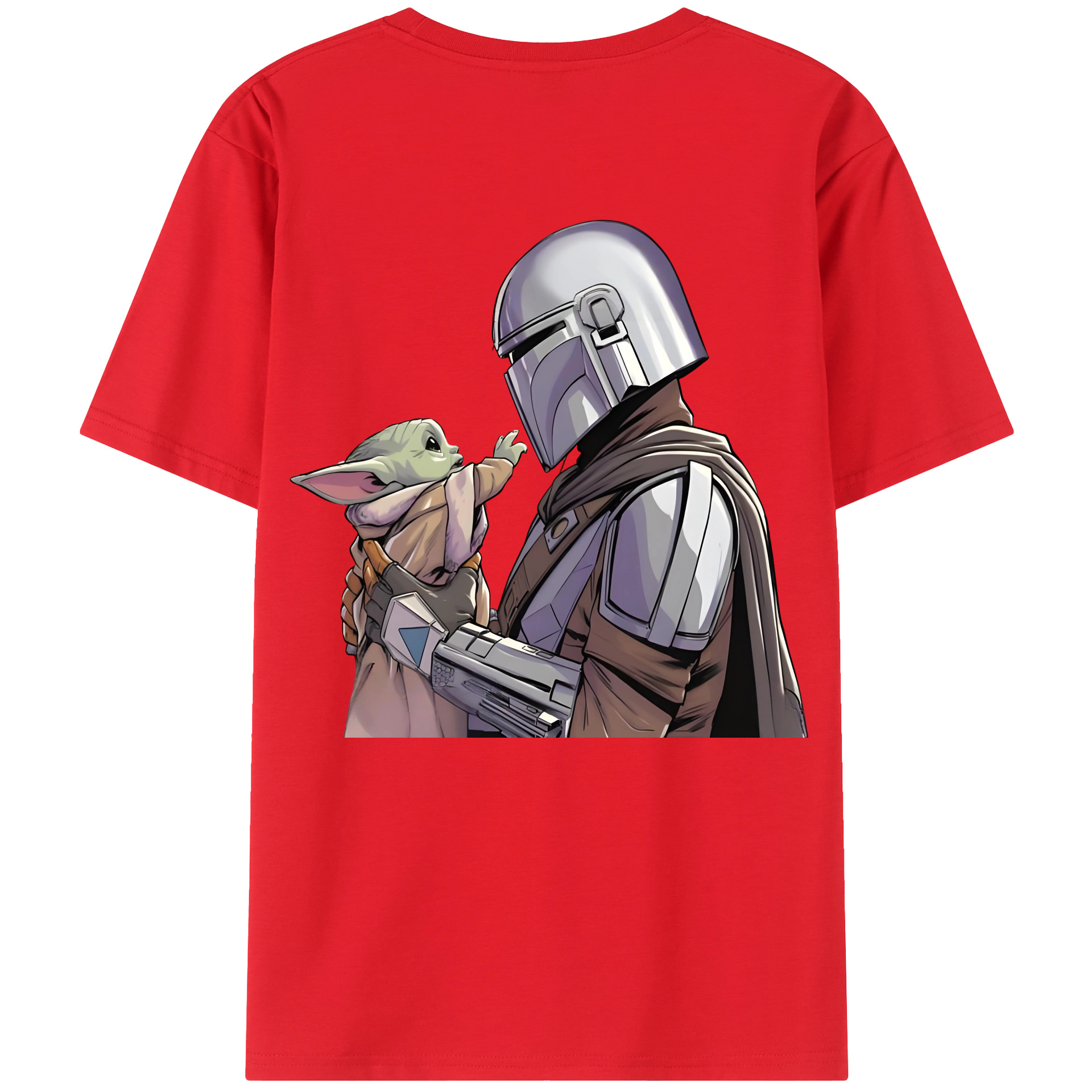 （画像用） スター・ウォーズ Star Wars 綿100％半袖Tシャツ（背面プリント）