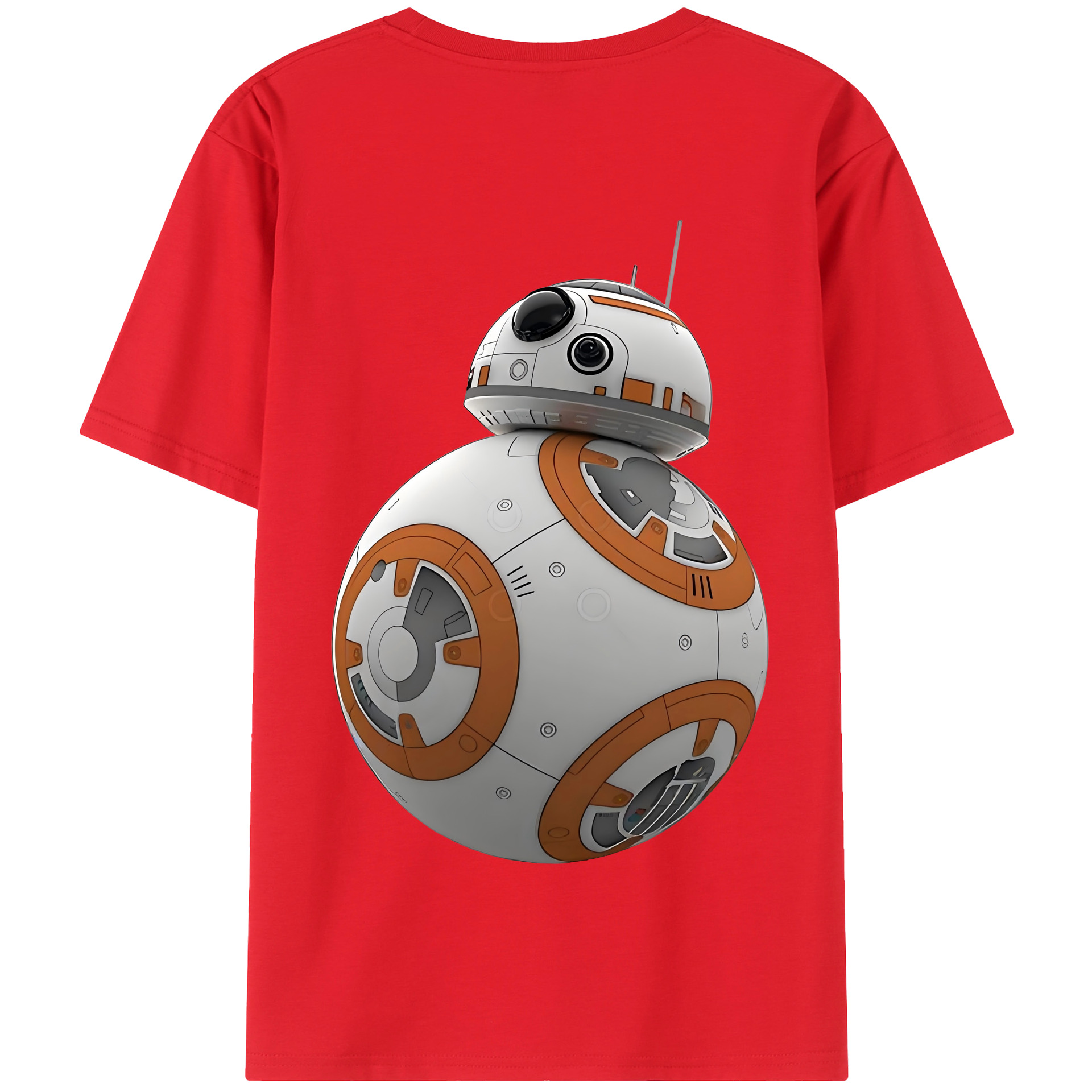 （画像用） スター・ウォーズ Star Wars 綿100％半袖Tシャツ（背面プリント）