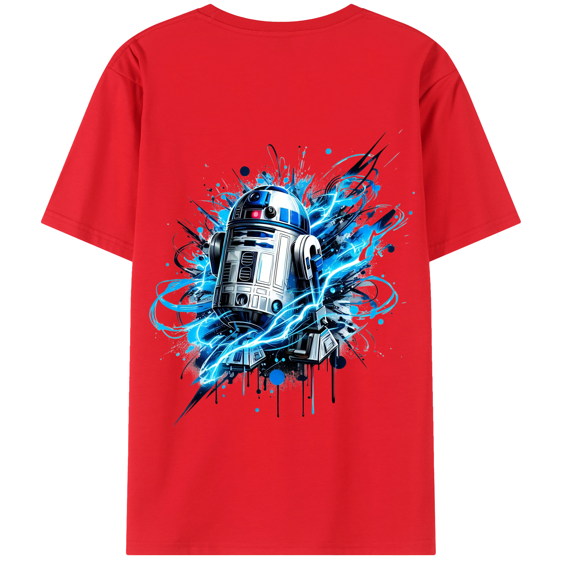 （画像用） スター・ウォーズ Star Wars 綿100％半袖Tシャツ（背面プリント）