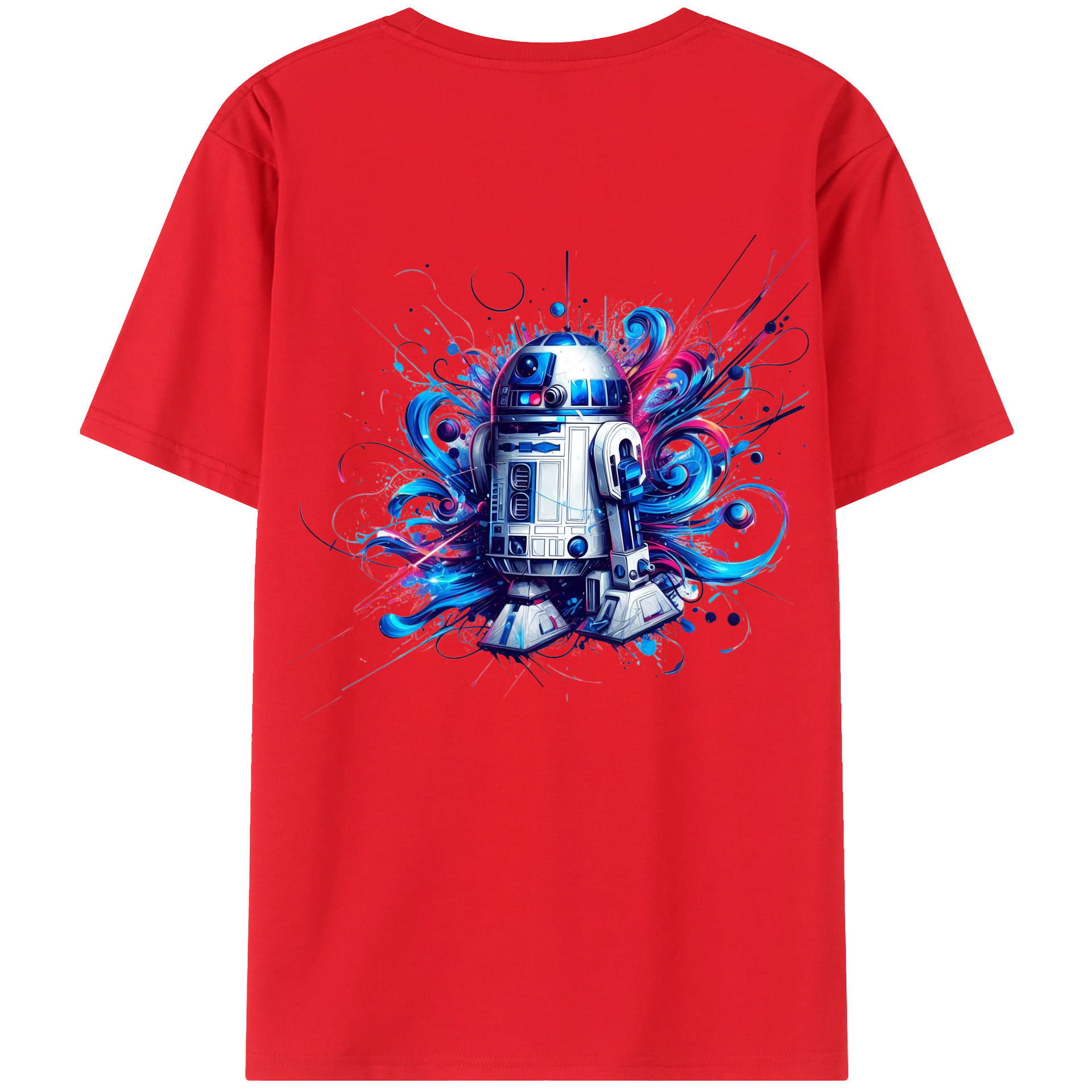 （画像用） スター・ウォーズ Star Wars 綿100％半袖Tシャツ（背面プリント）