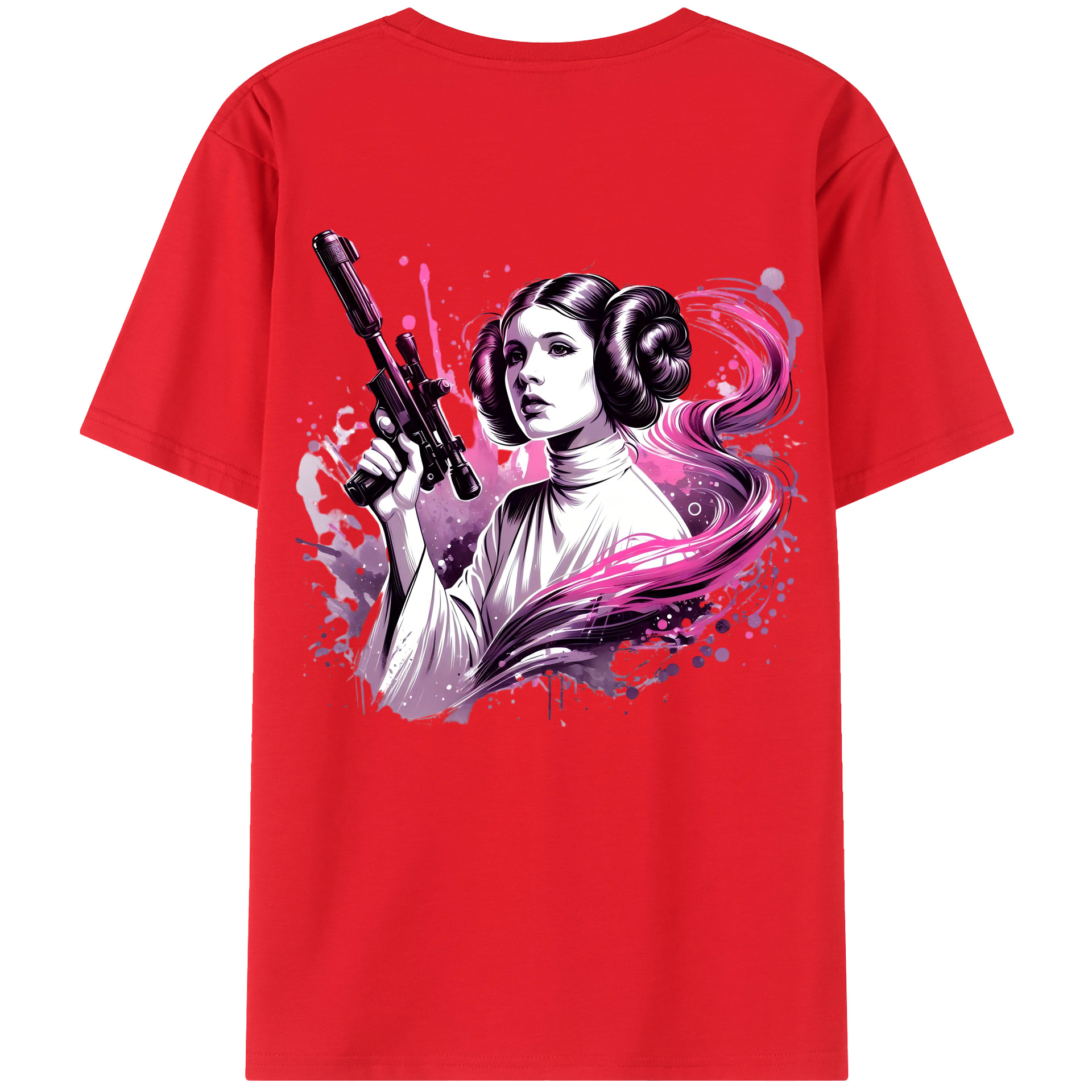 （画像用） スター・ウォーズ Star Wars 綿100％半袖Tシャツ（背面プリント）