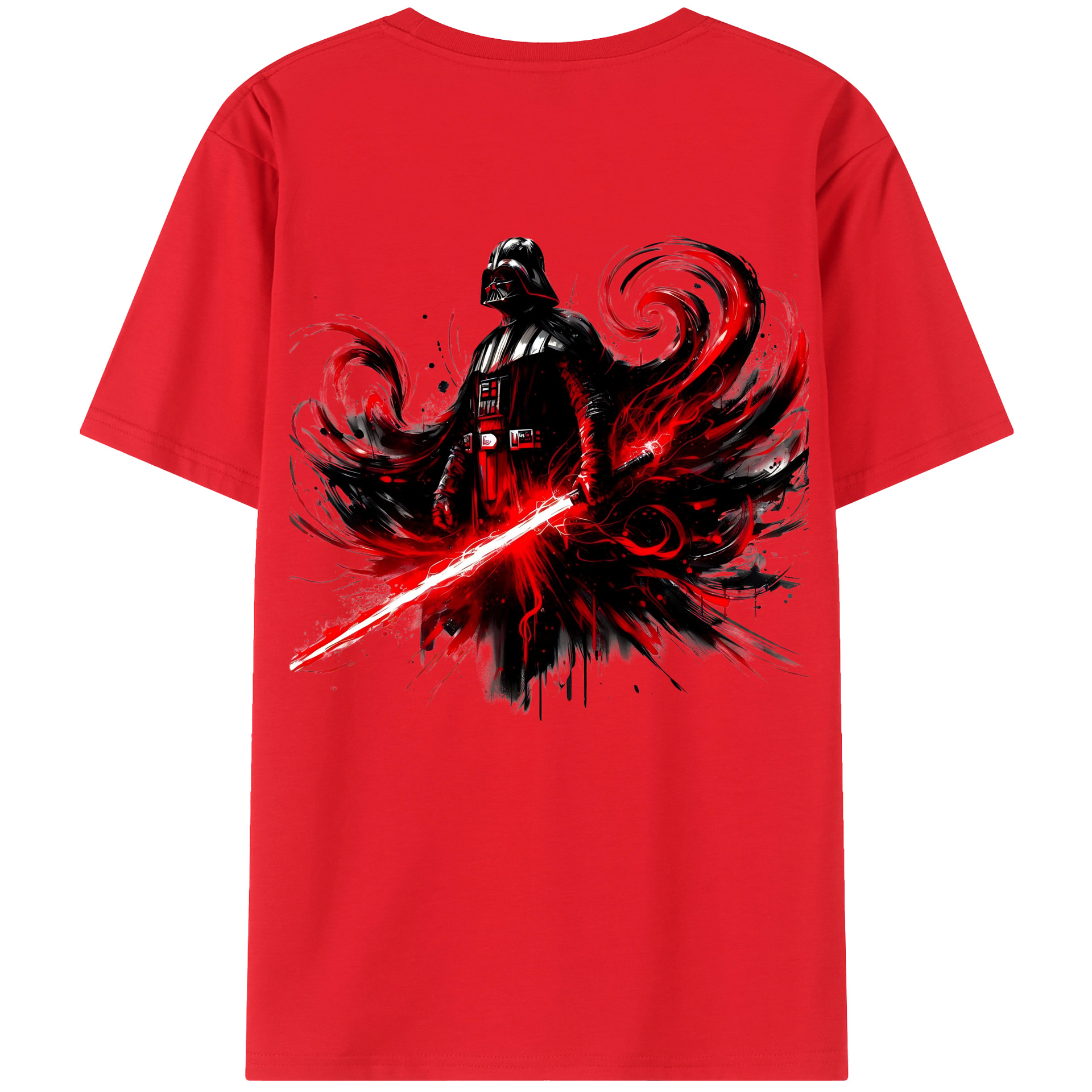 （画像用） スター・ウォーズ Star Wars 綿100％半袖Tシャツ（背面プリント）