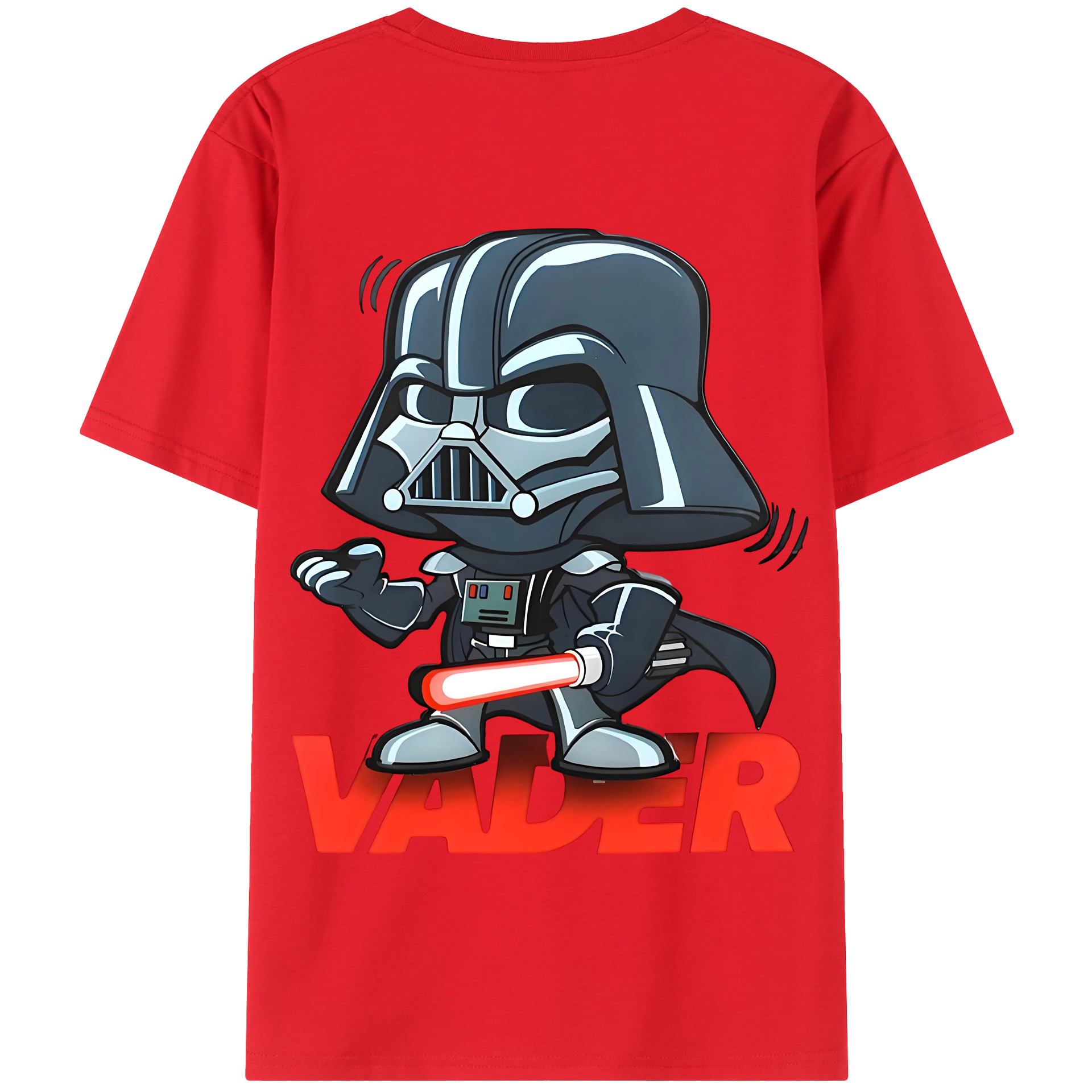 （画像用） スター・ウォーズ Star Wars 綿100％半袖Tシャツ（背面プリント）