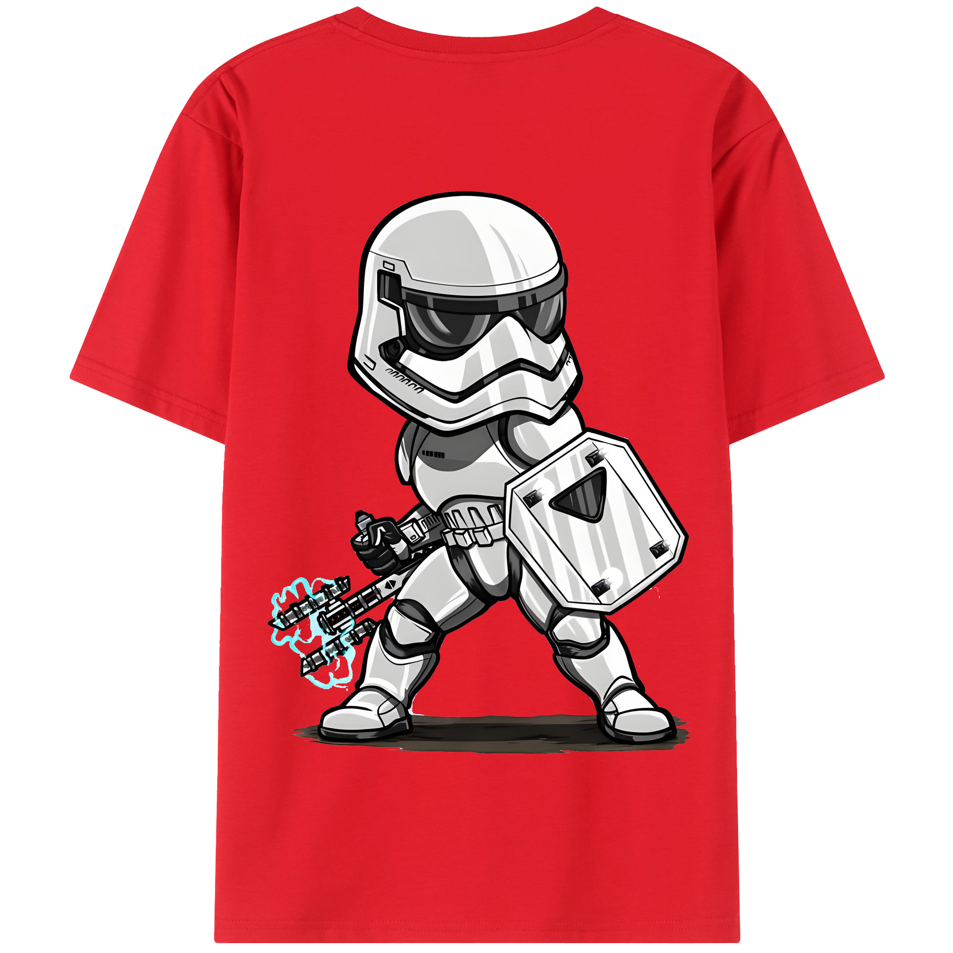 （画像用） スター・ウォーズ Star Wars 綿100％半袖Tシャツ（背面プリント）