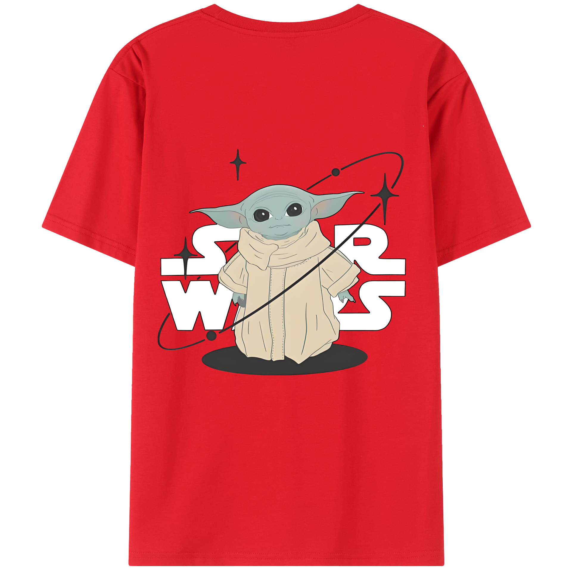 （画像用） スター・ウォーズ Star Wars 綿100％半袖Tシャツ（背面プリント）