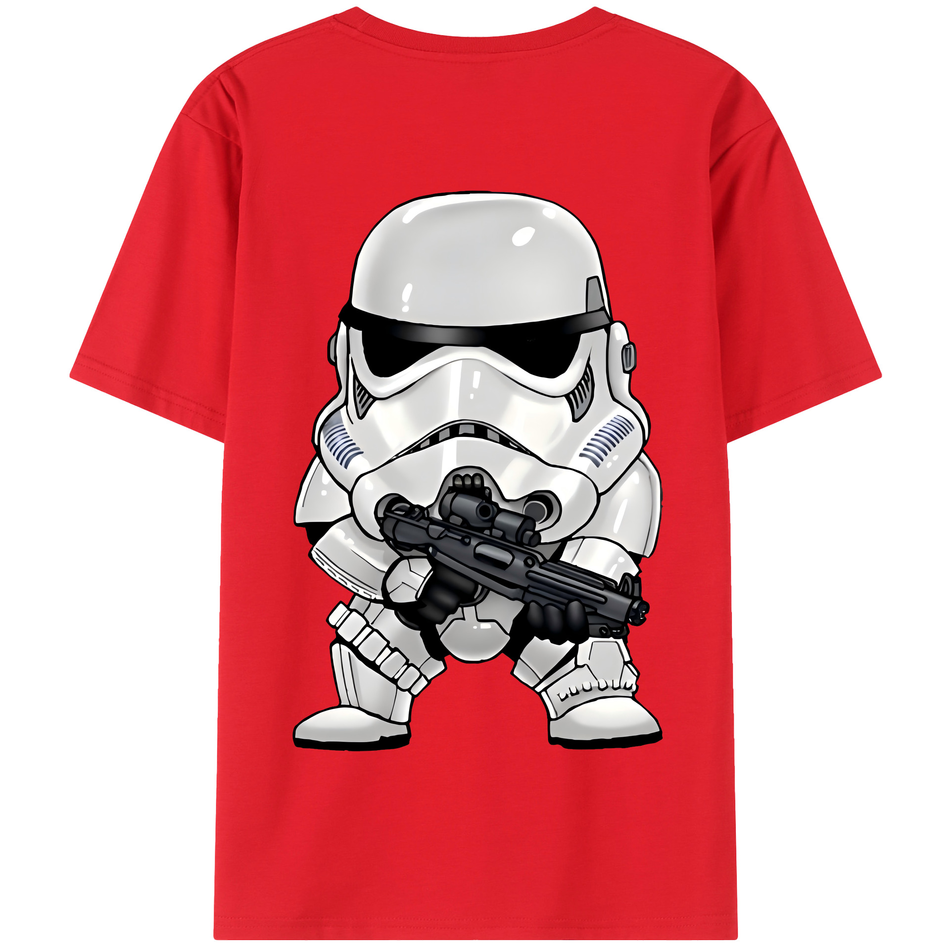 （画像用） スター・ウォーズ Star Wars 綿100％半袖Tシャツ（背面プリント）