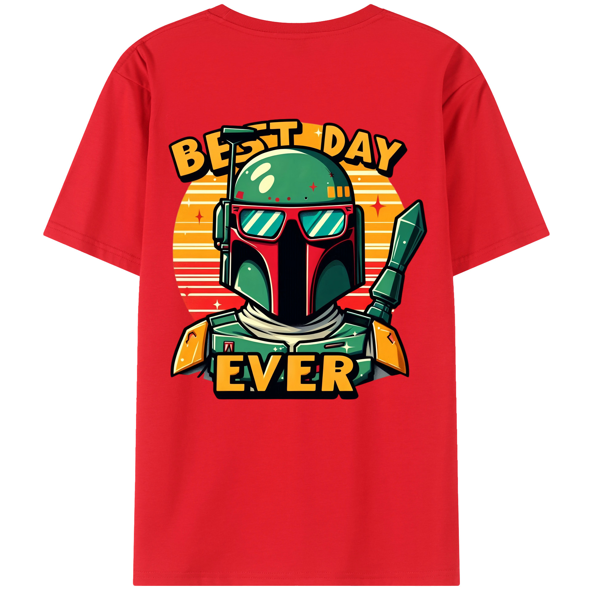 （画像用） スター・ウォーズ Star Wars 綿100％半袖Tシャツ（背面プリント）