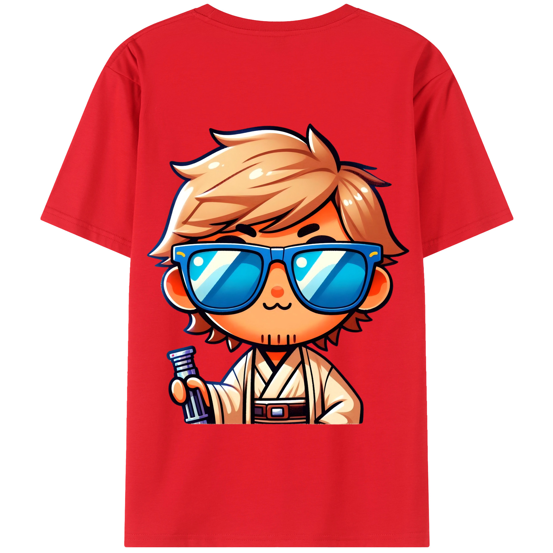 （画像用） スター・ウォーズ Star Wars 綿100％半袖Tシャツ（背面プリント）