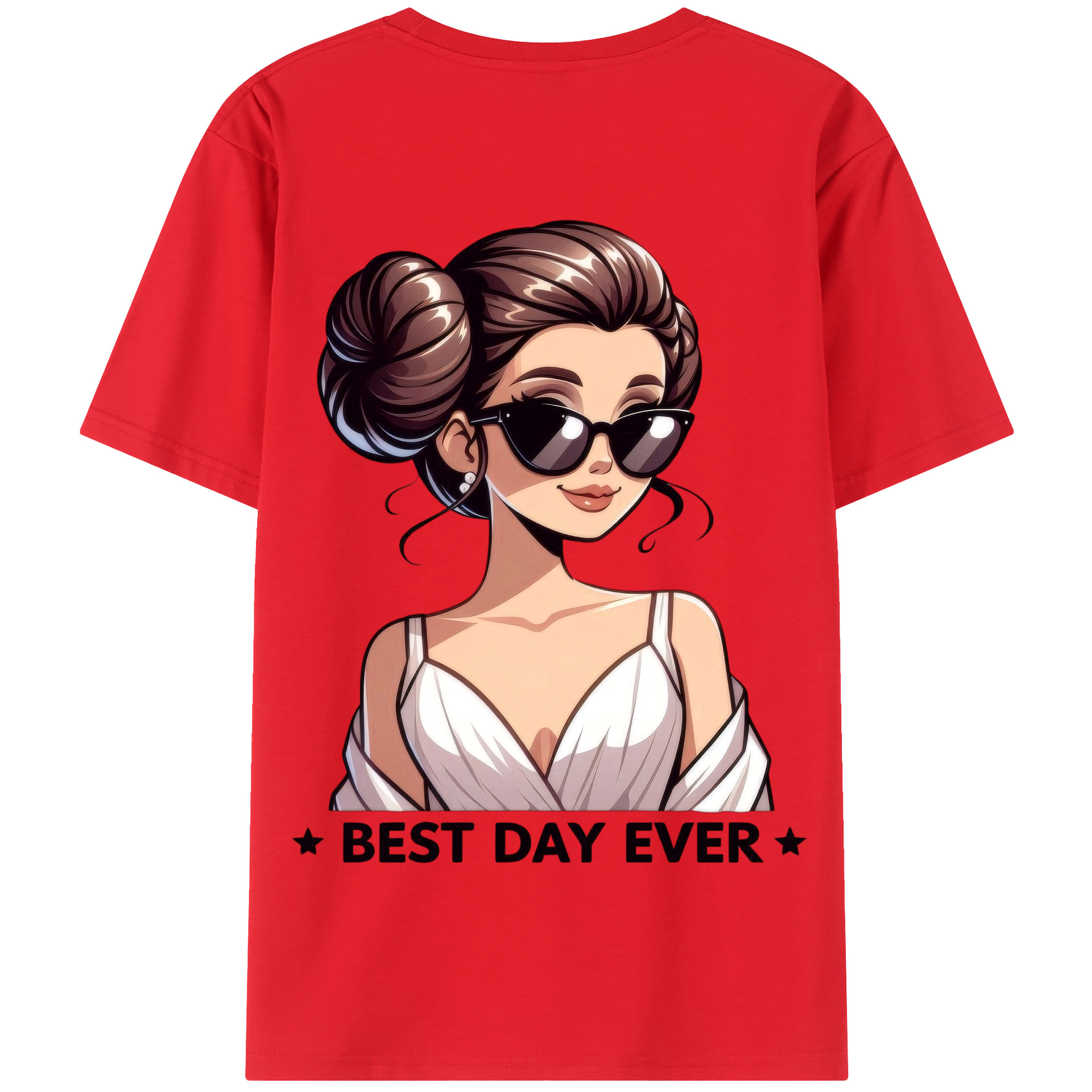 （画像用） スター・ウォーズ Star Wars 綿100％半袖Tシャツ（背面プリント）
