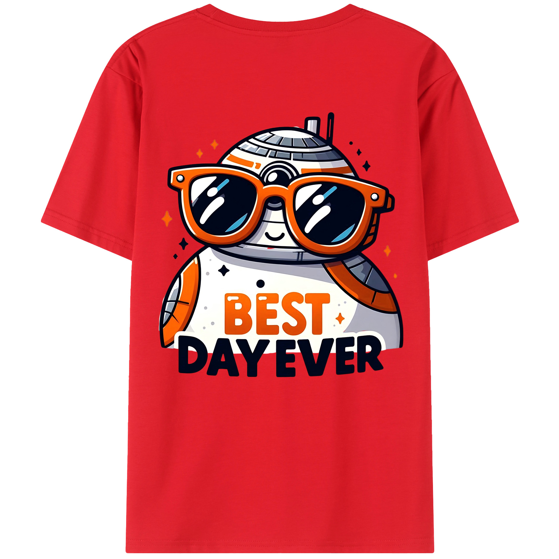（画像用） スター・ウォーズ Star Wars 綿100％半袖Tシャツ（背面プリント）