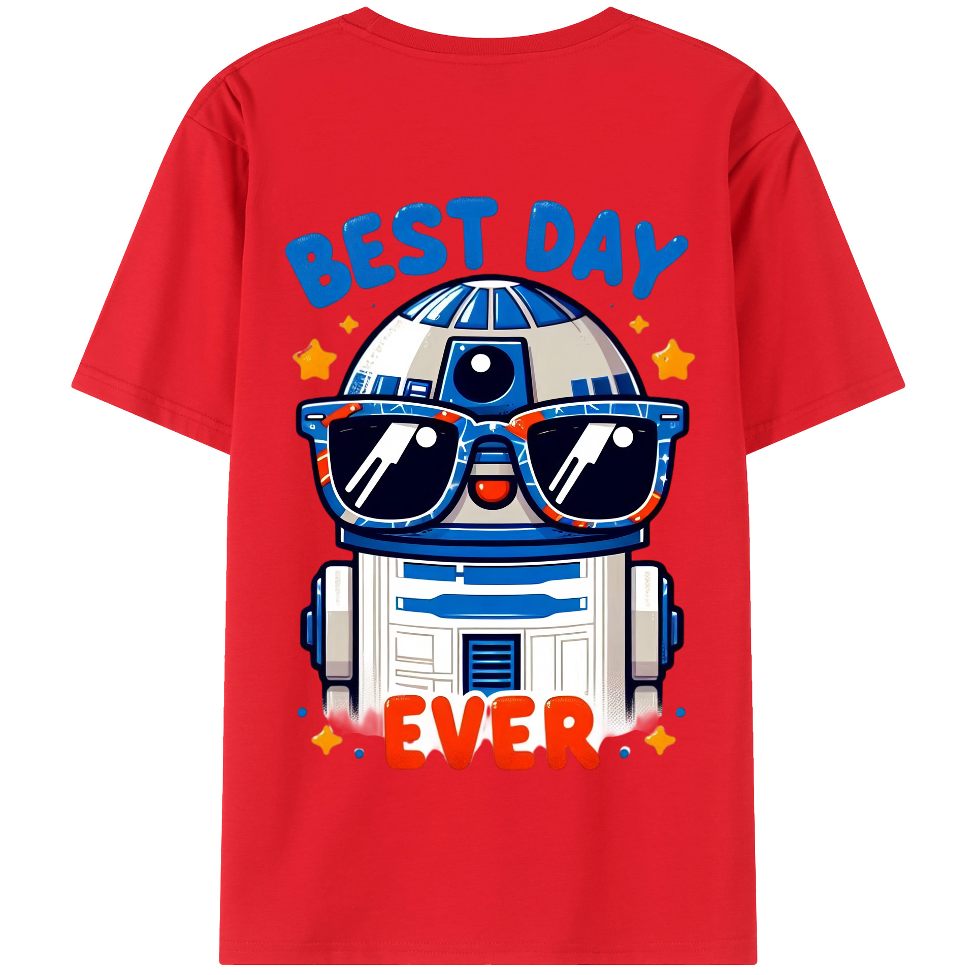 （画像用） スター・ウォーズ Star Wars 綿100％半袖Tシャツ（背面プリント）