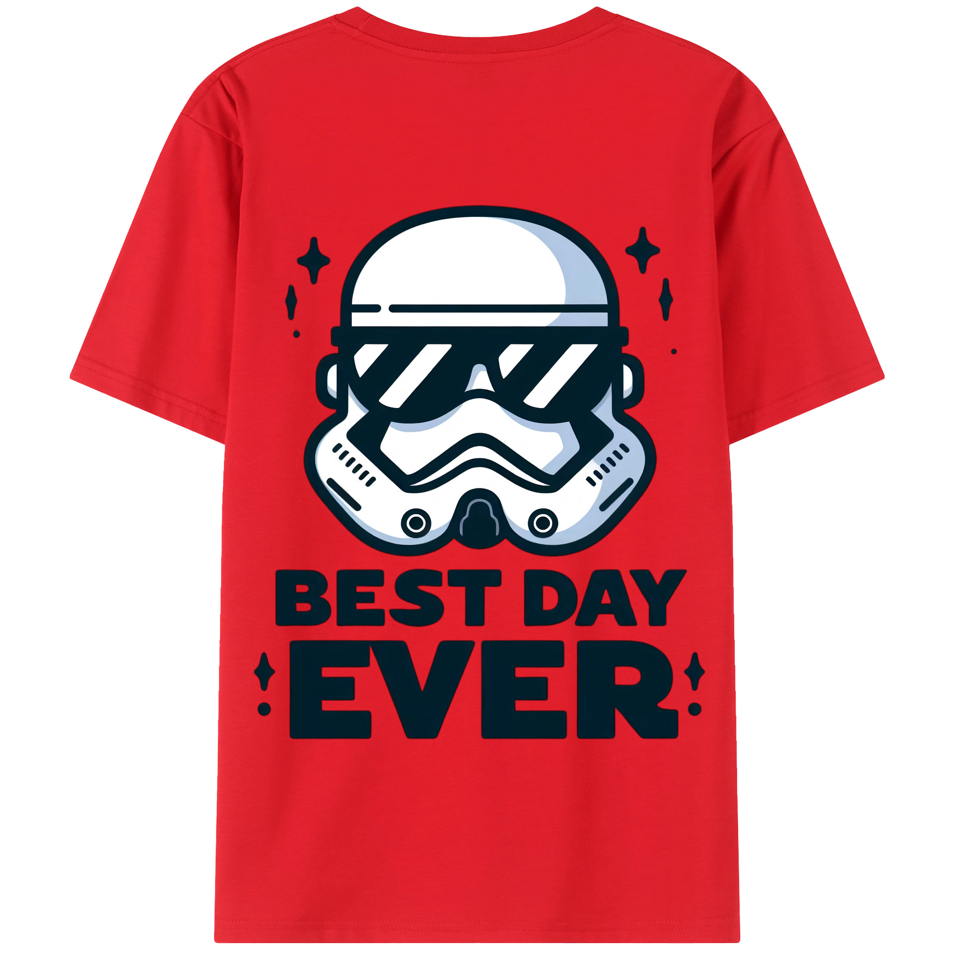 （画像用） スター・ウォーズ Star Wars 綿100％半袖Tシャツ（背面プリント）