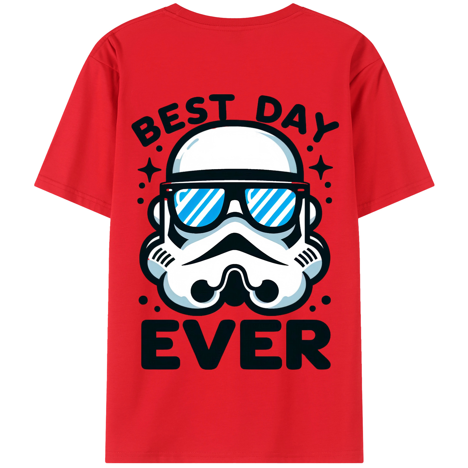（画像用） スター・ウォーズ Star Wars 綿100％半袖Tシャツ（背面プリント）