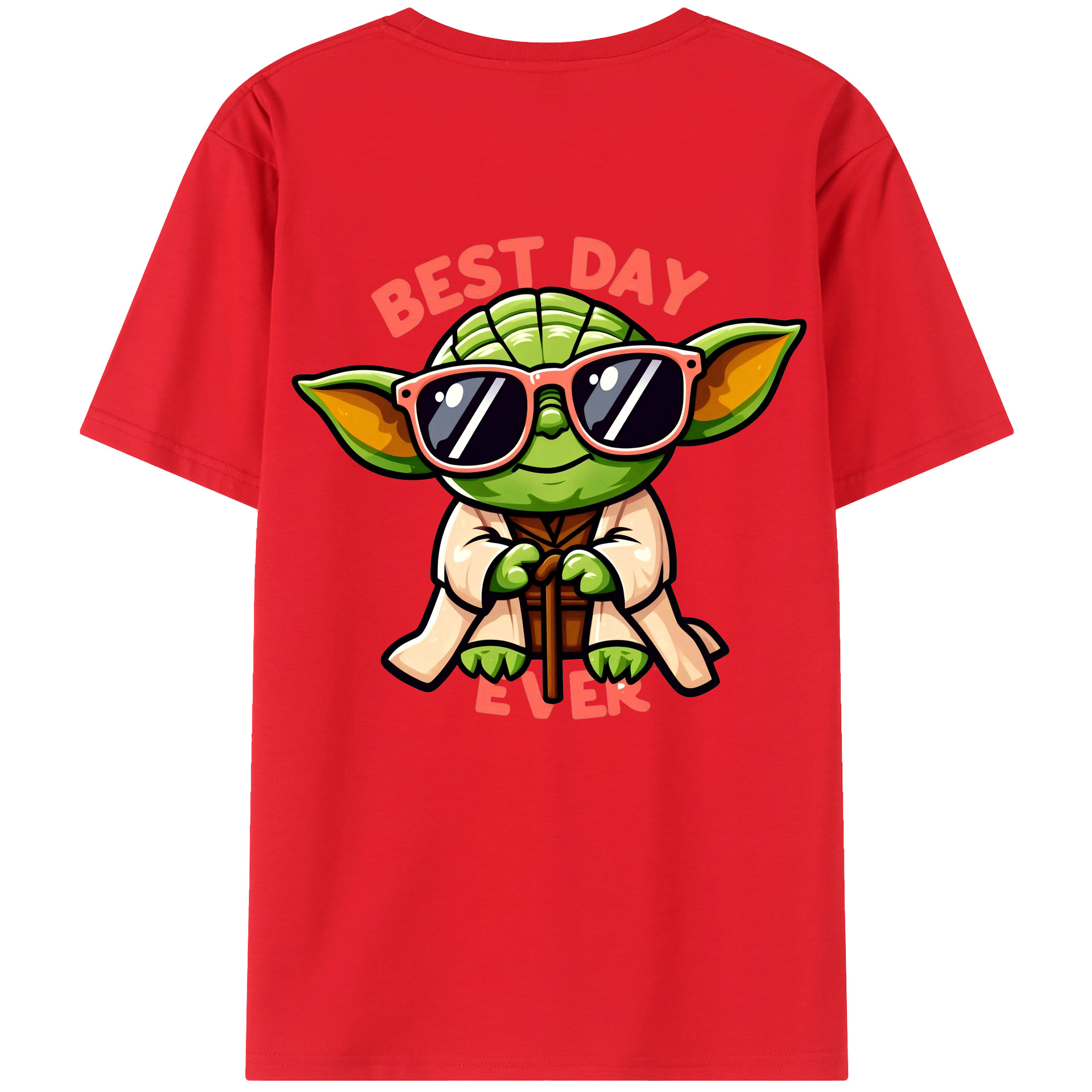 （画像用） スター・ウォーズ Star Wars 綿100％半袖Tシャツ（背面プリント）