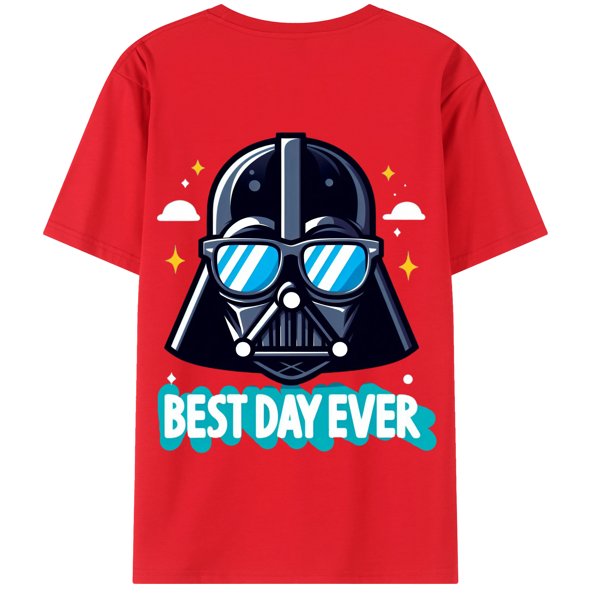 （画像用） スター・ウォーズ Star Wars 綿100％半袖Tシャツ（背面プリント）