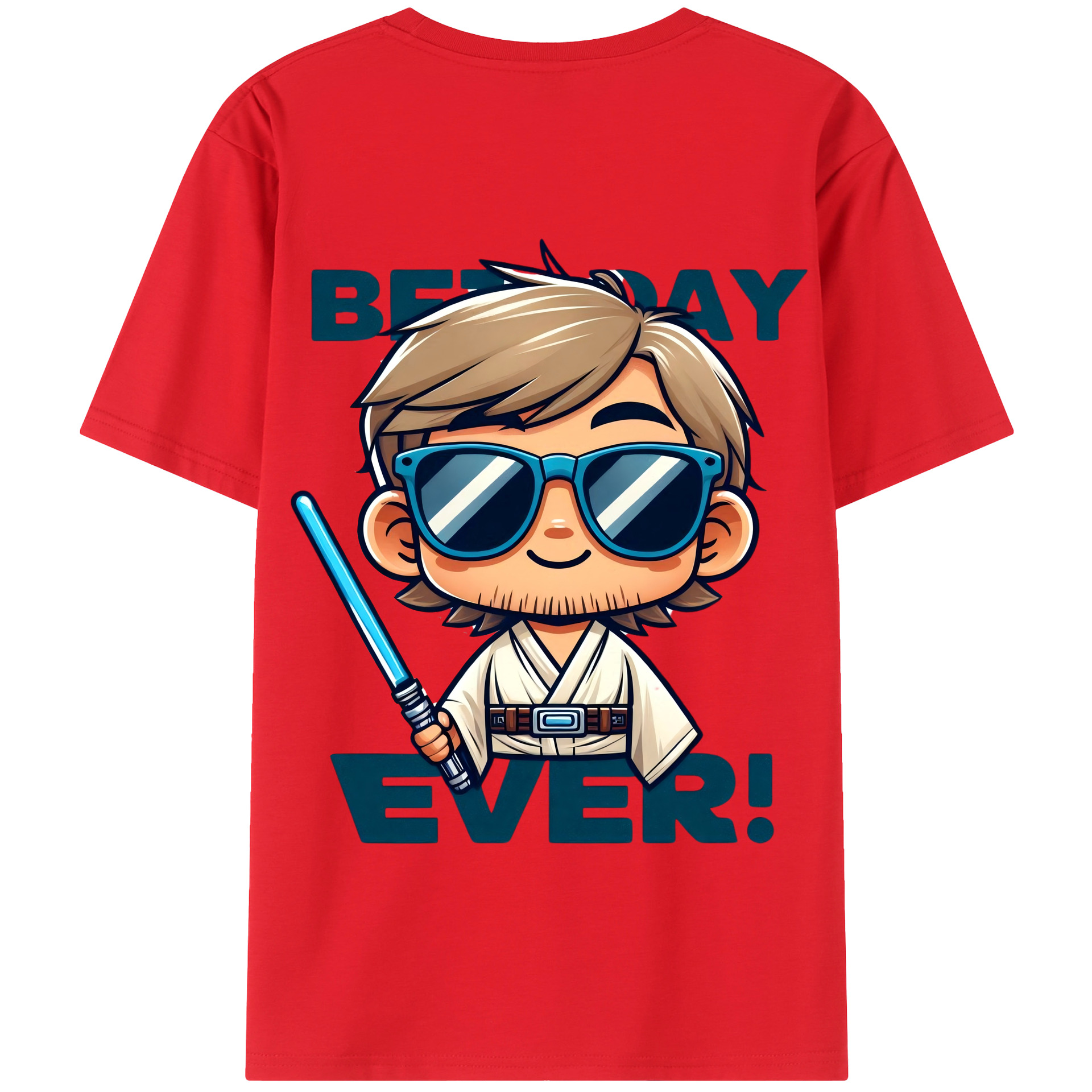 （画像用） スター・ウォーズ Star Wars 綿100％半袖Tシャツ（背面プリント）
