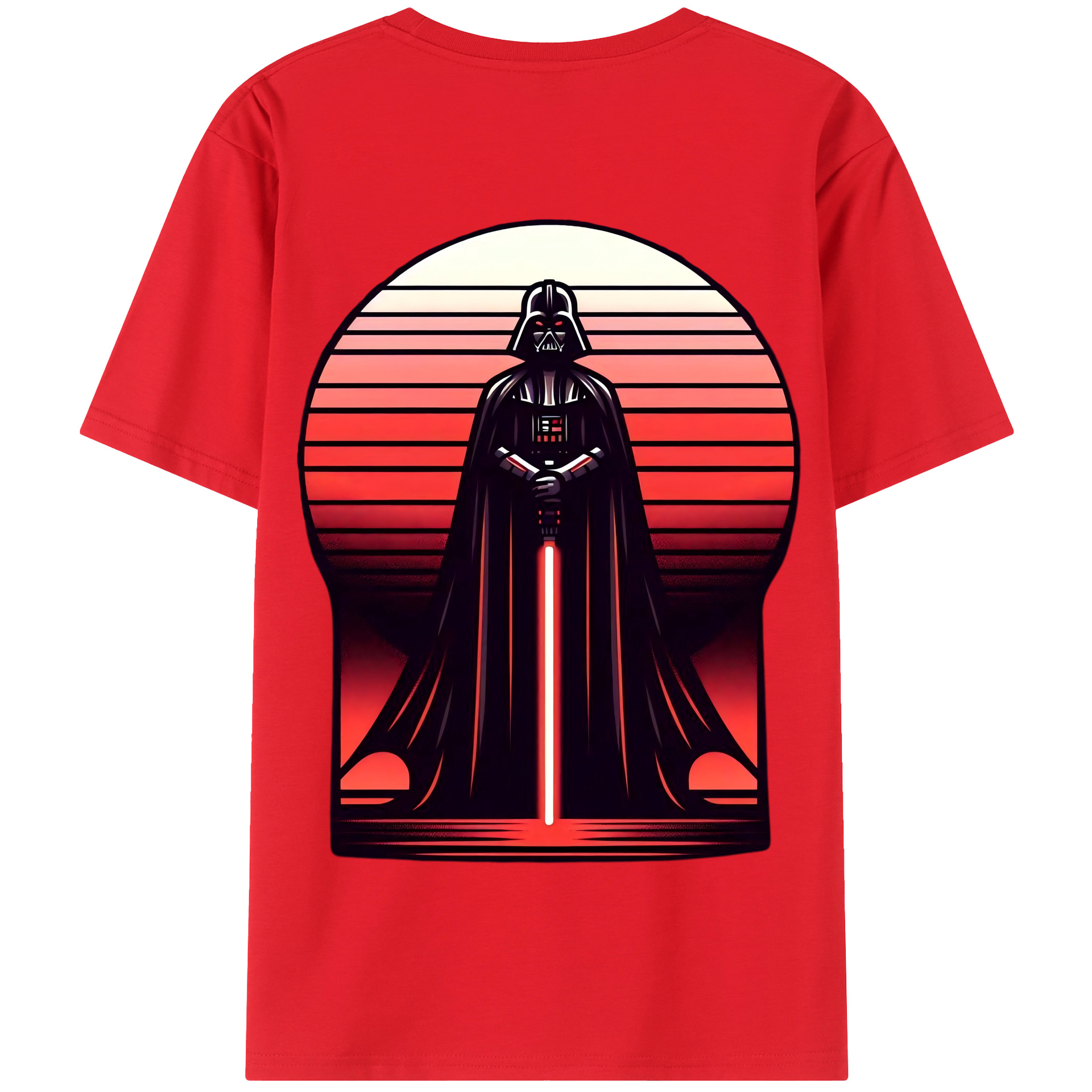 （画像用） スター・ウォーズ Star Wars 綿100％半袖Tシャツ（背面プリント）