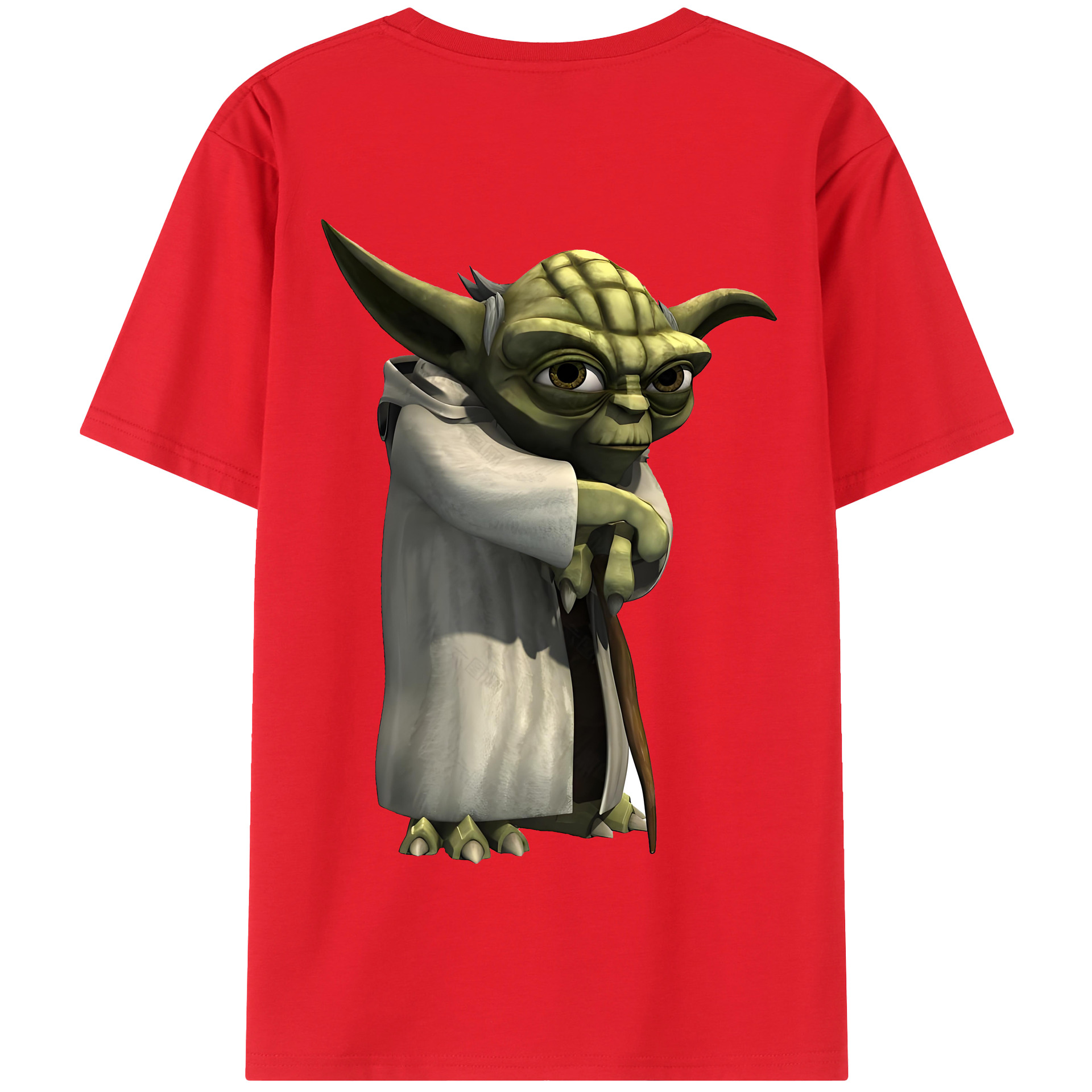 （画像用） スター・ウォーズ Star Wars 綿100％半袖Tシャツ（背面プリント）
