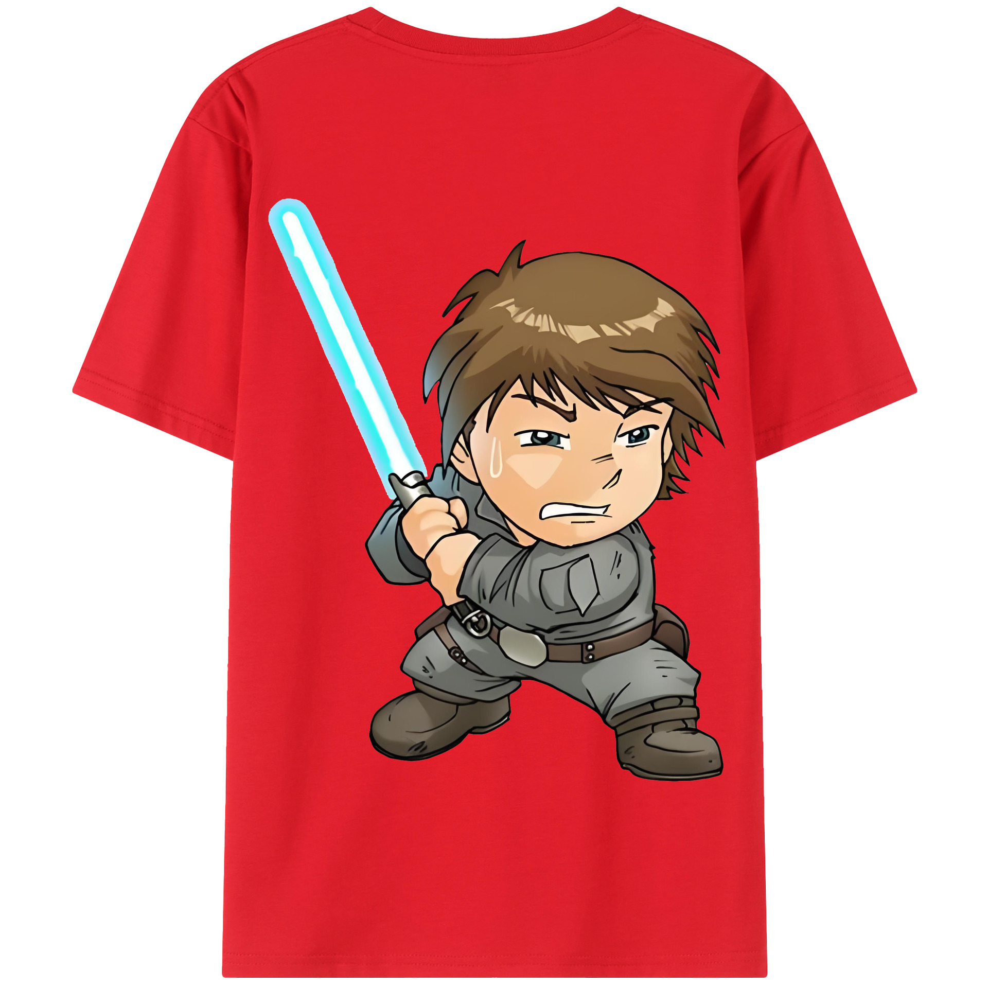 （画像用） スター・ウォーズ Star Wars 綿100％半袖Tシャツ（背面プリント）