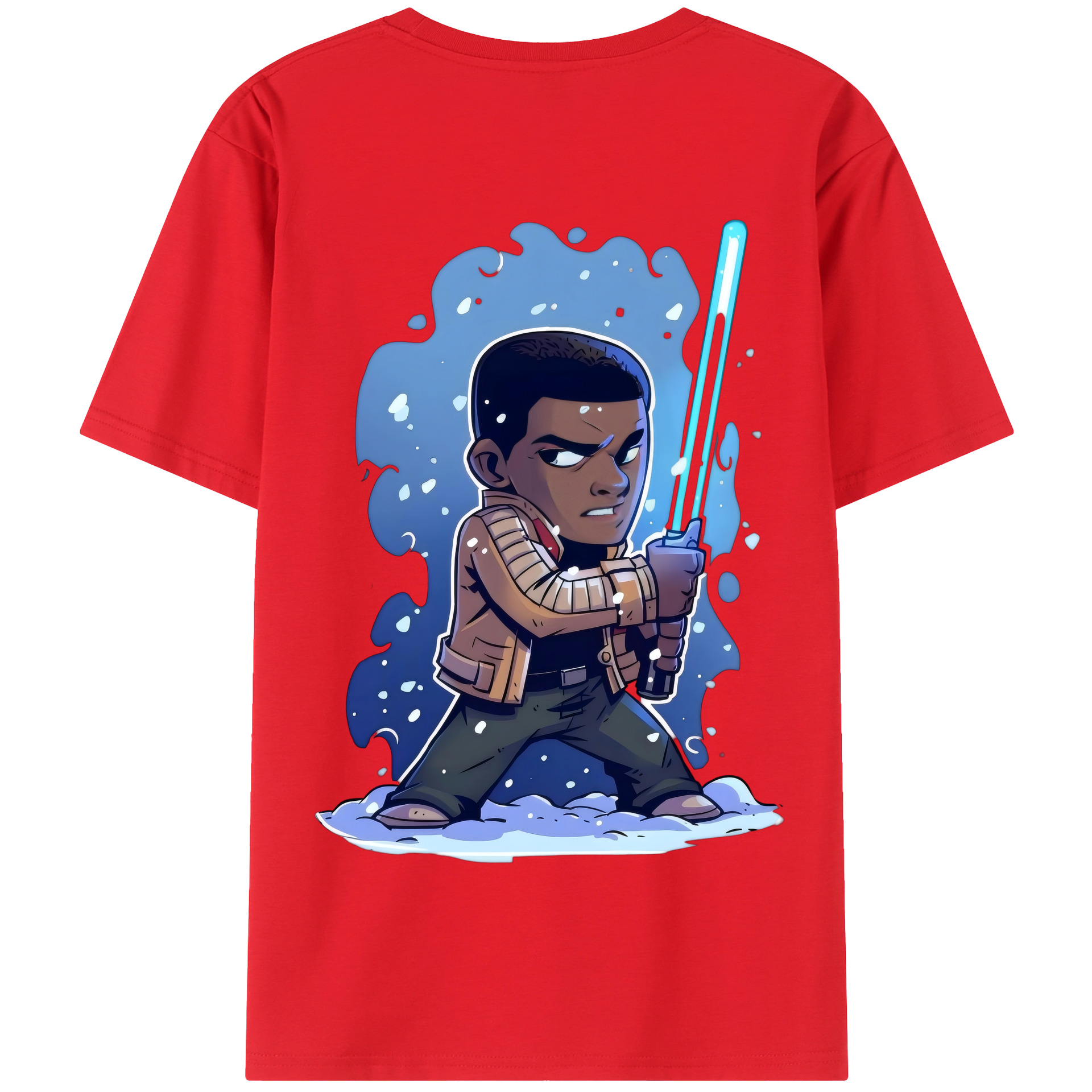 （画像用） スター・ウォーズ Star Wars 綿100％半袖Tシャツ（背面プリント）