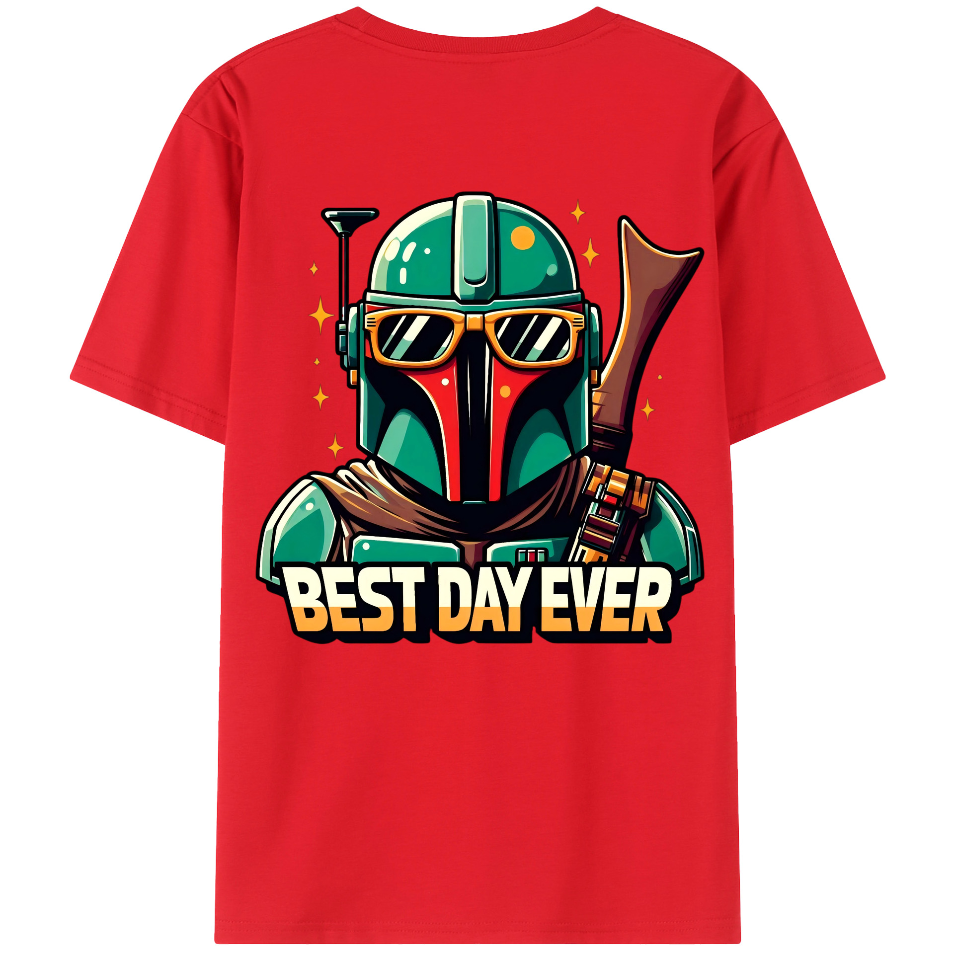 （画像用） スター・ウォーズ Star Wars 綿100％半袖Tシャツ（背面プリント）