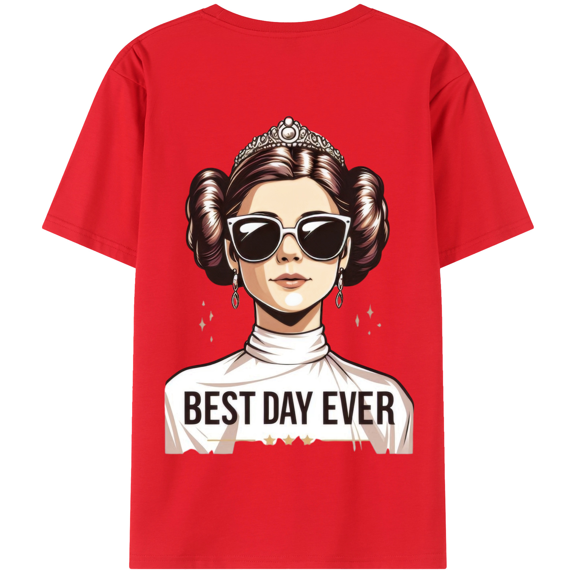 （画像用） スター・ウォーズ Star Wars 綿100％半袖Tシャツ（背面プリント）