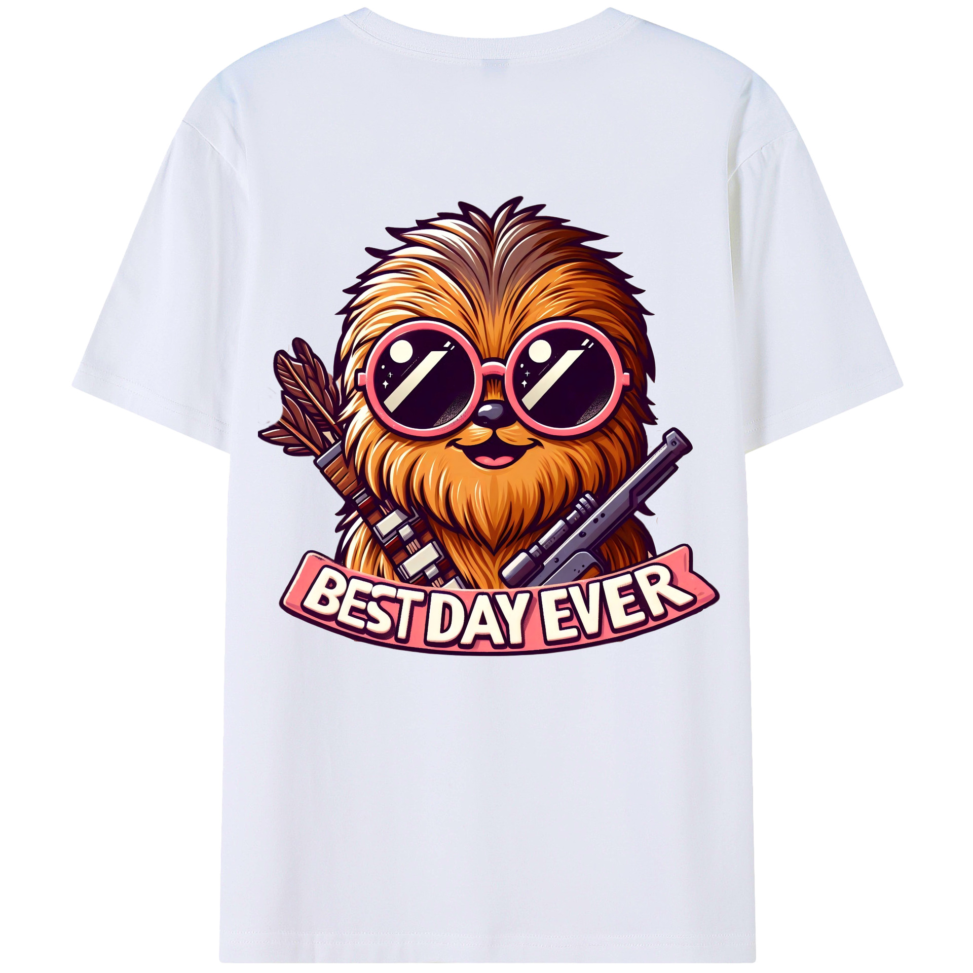 （画像用） スター・ウォーズ Star Wars 綿100％半袖Tシャツ（背面プリント）