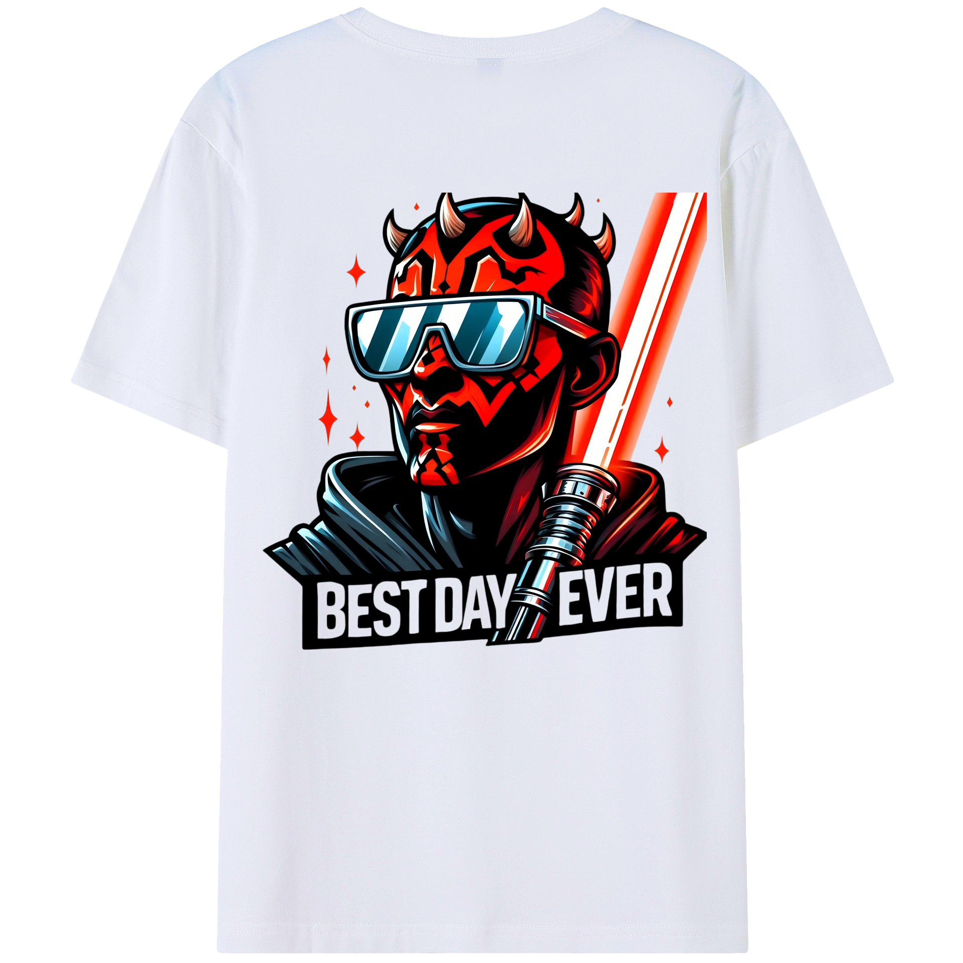 （画像用） スター・ウォーズ Star Wars 綿100％半袖Tシャツ（背面プリント）