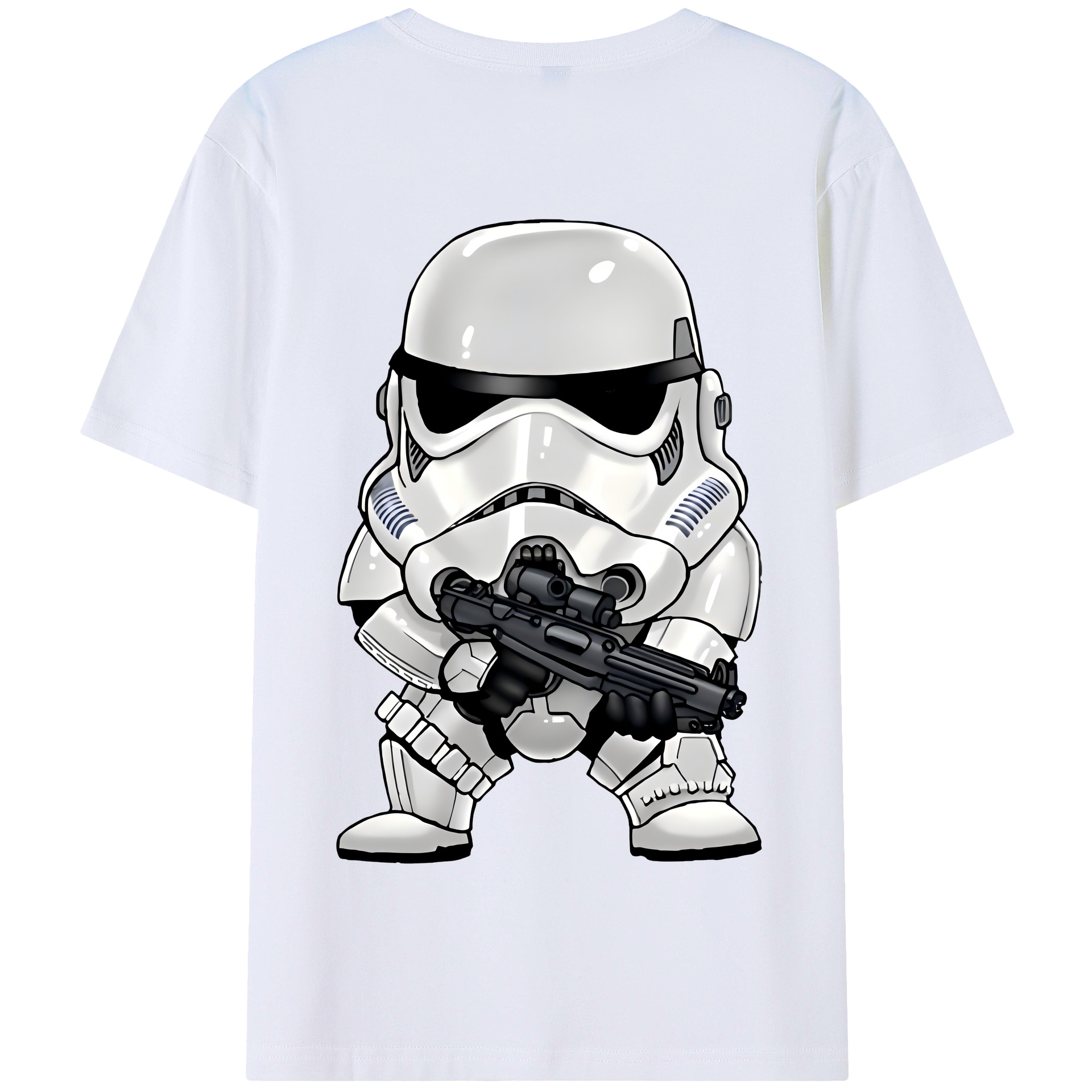 （画像用） スター・ウォーズ Star Wars 綿100％半袖Tシャツ（背面プリント）
