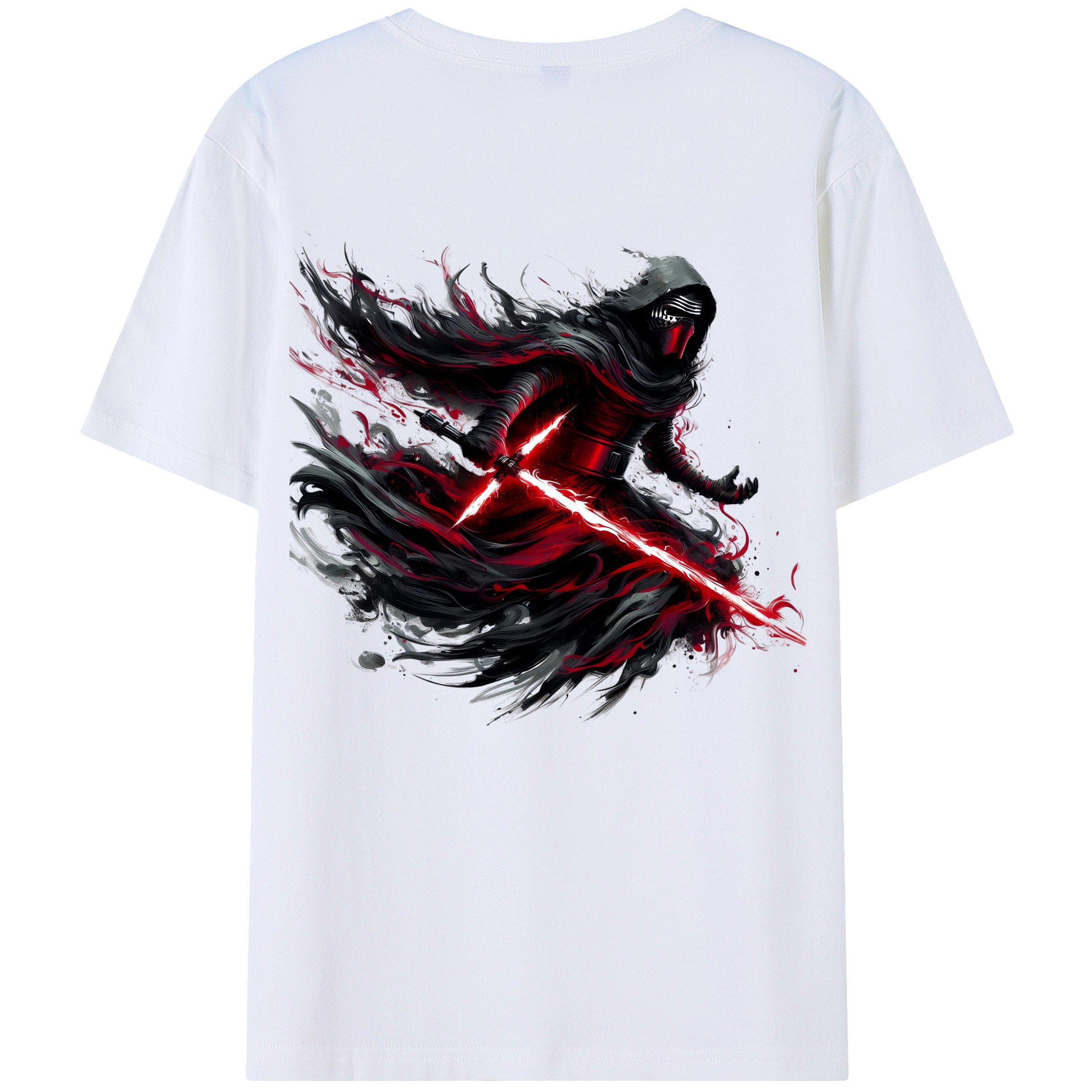 （画像用） スター・ウォーズ Star Wars 綿100％半袖Tシャツ（背面プリント）