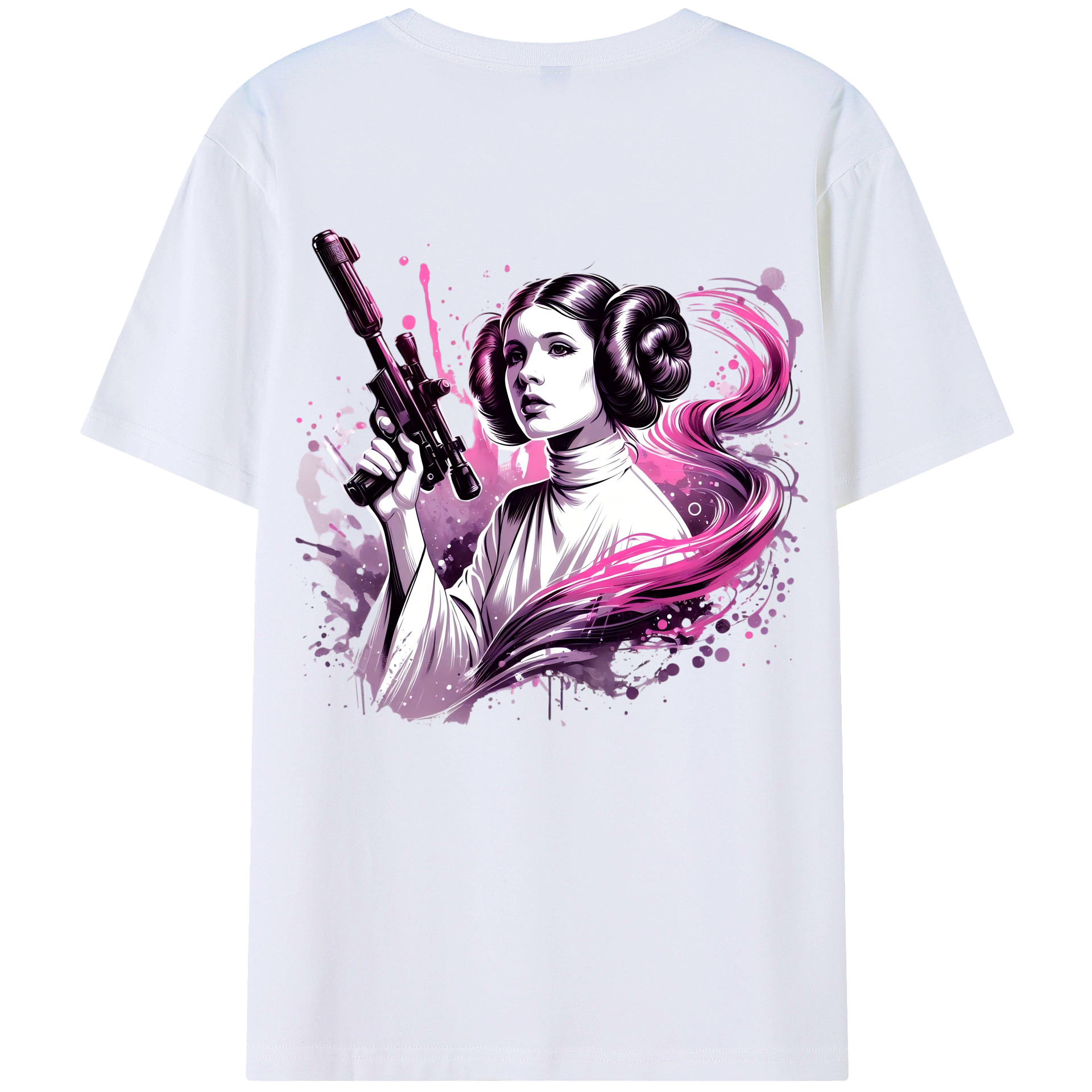 （画像用） スター・ウォーズ Star Wars 綿100％半袖Tシャツ（背面プリント）