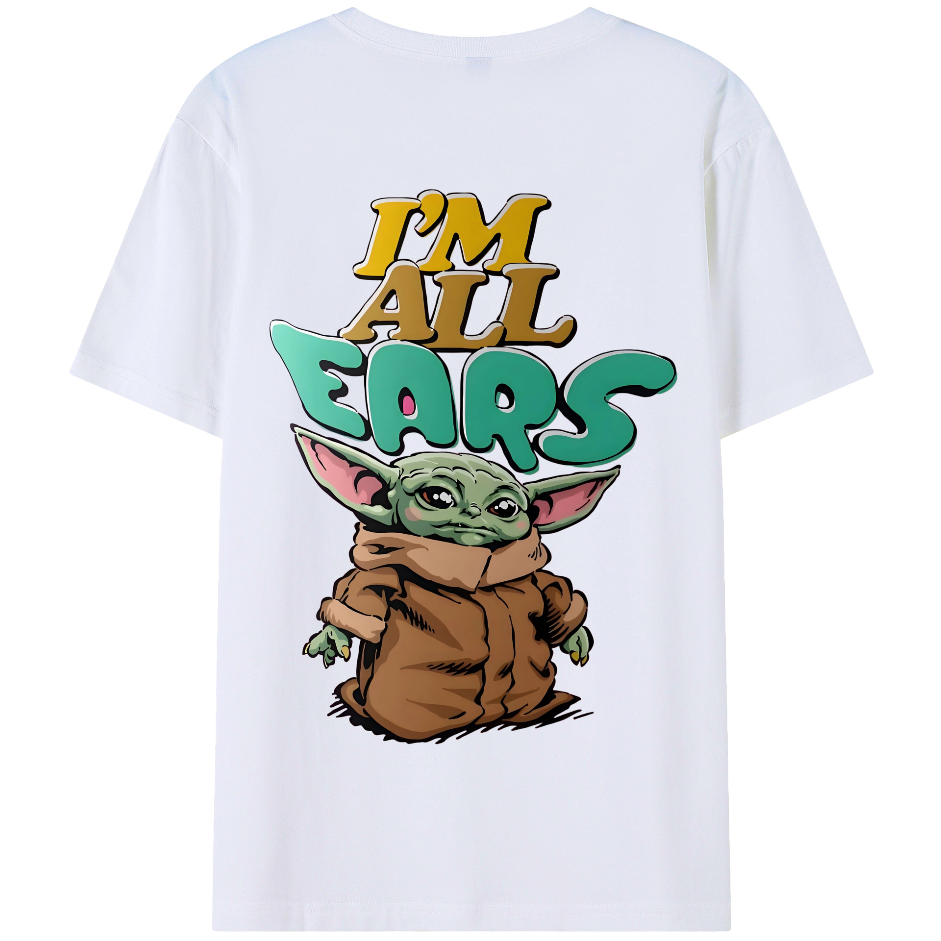 （画像用） スター・ウォーズ Star Wars 綿100％半袖Tシャツ（背面プリント）