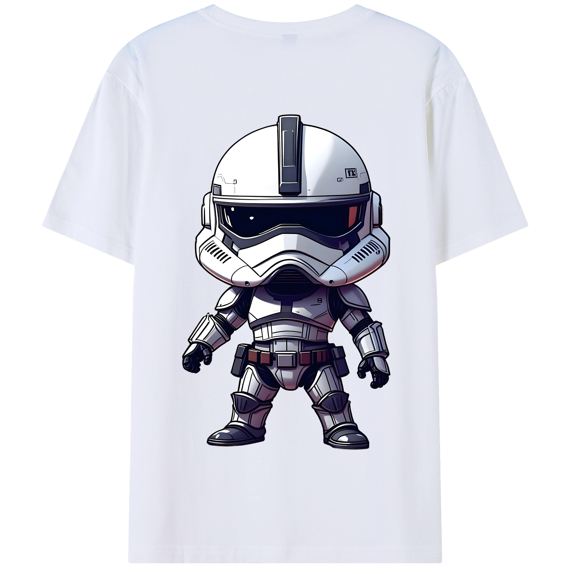 （画像用） スター・ウォーズ Star Wars 綿100％半袖Tシャツ（背面プリント）