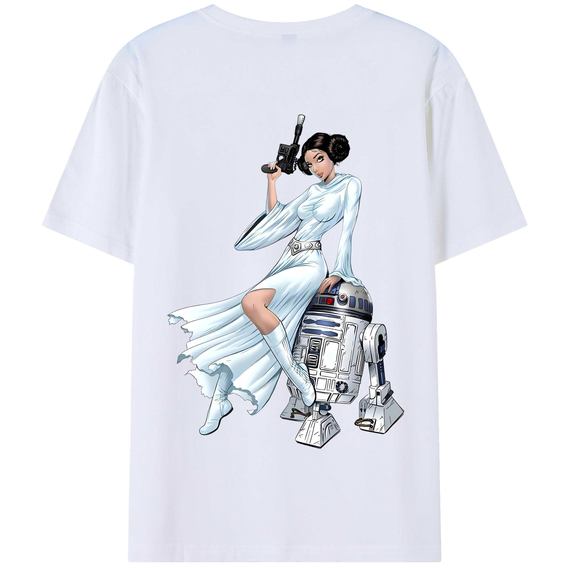 （画像用） スター・ウォーズ Star Wars 綿100％半袖Tシャツ（背面プリント）