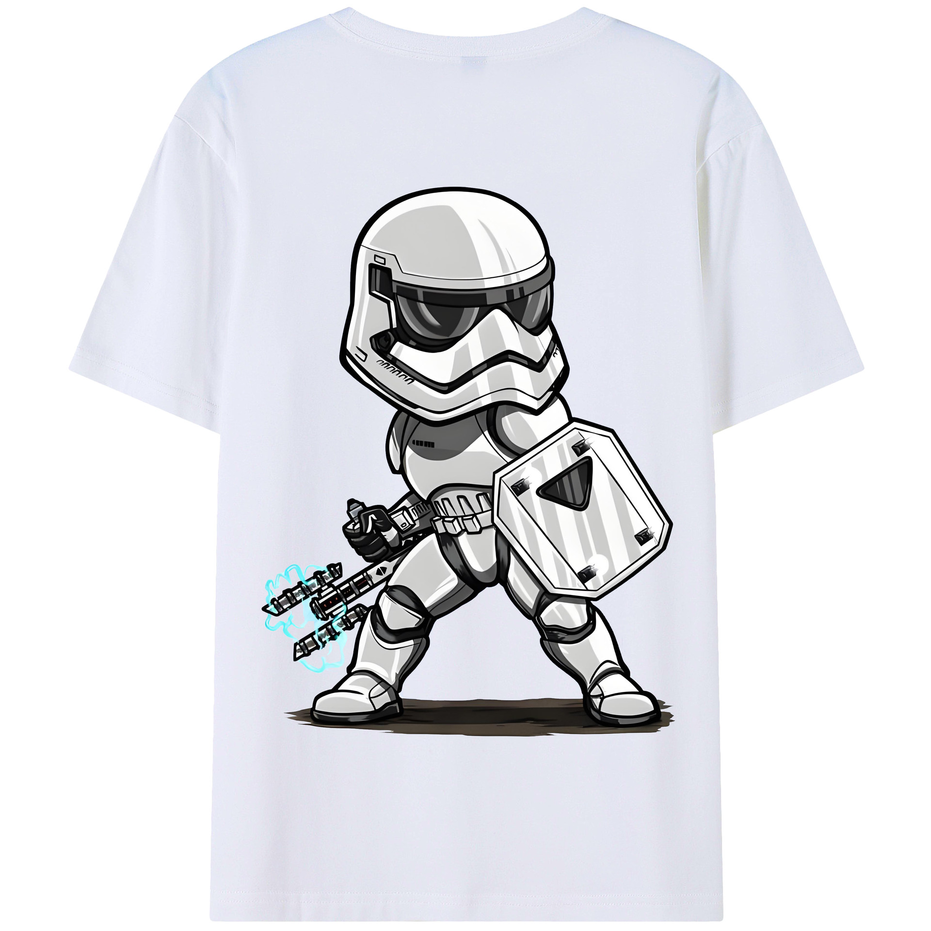 （画像用） スター・ウォーズ Star Wars 綿100％半袖Tシャツ（背面プリント）
