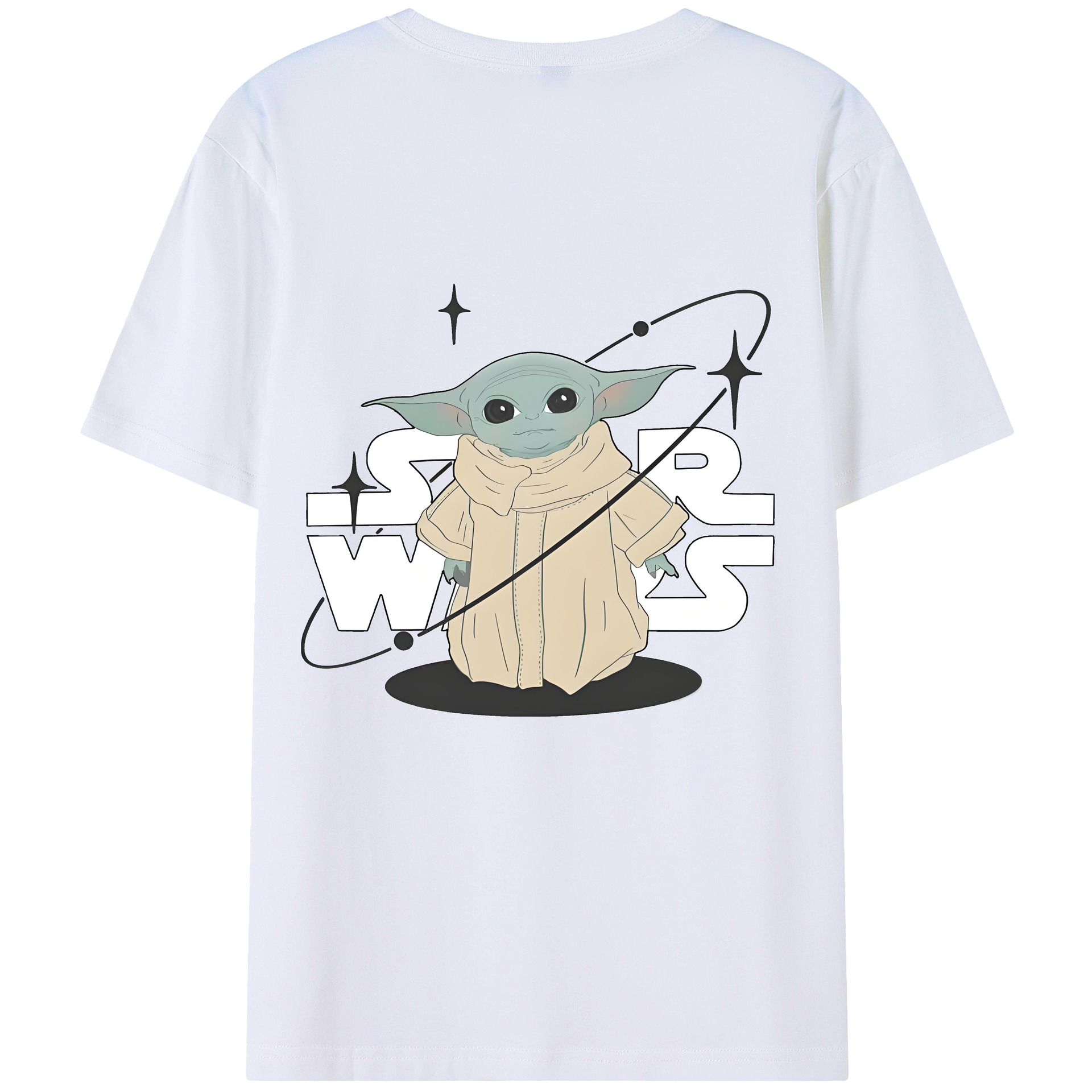 （画像用） スター・ウォーズ Star Wars 綿100％半袖Tシャツ（背面プリント）