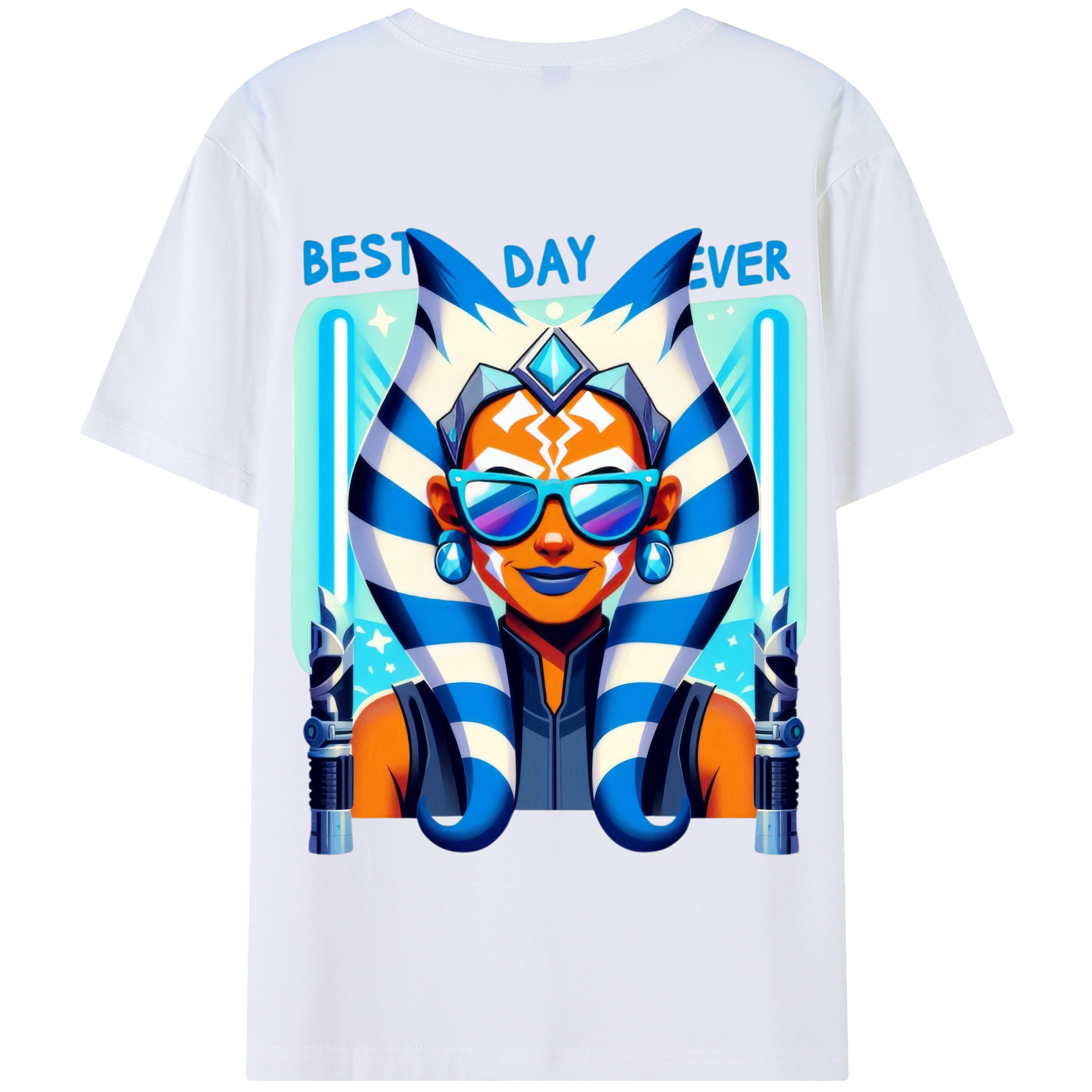 （画像用） スター・ウォーズ Star Wars 綿100％半袖Tシャツ（背面プリント）