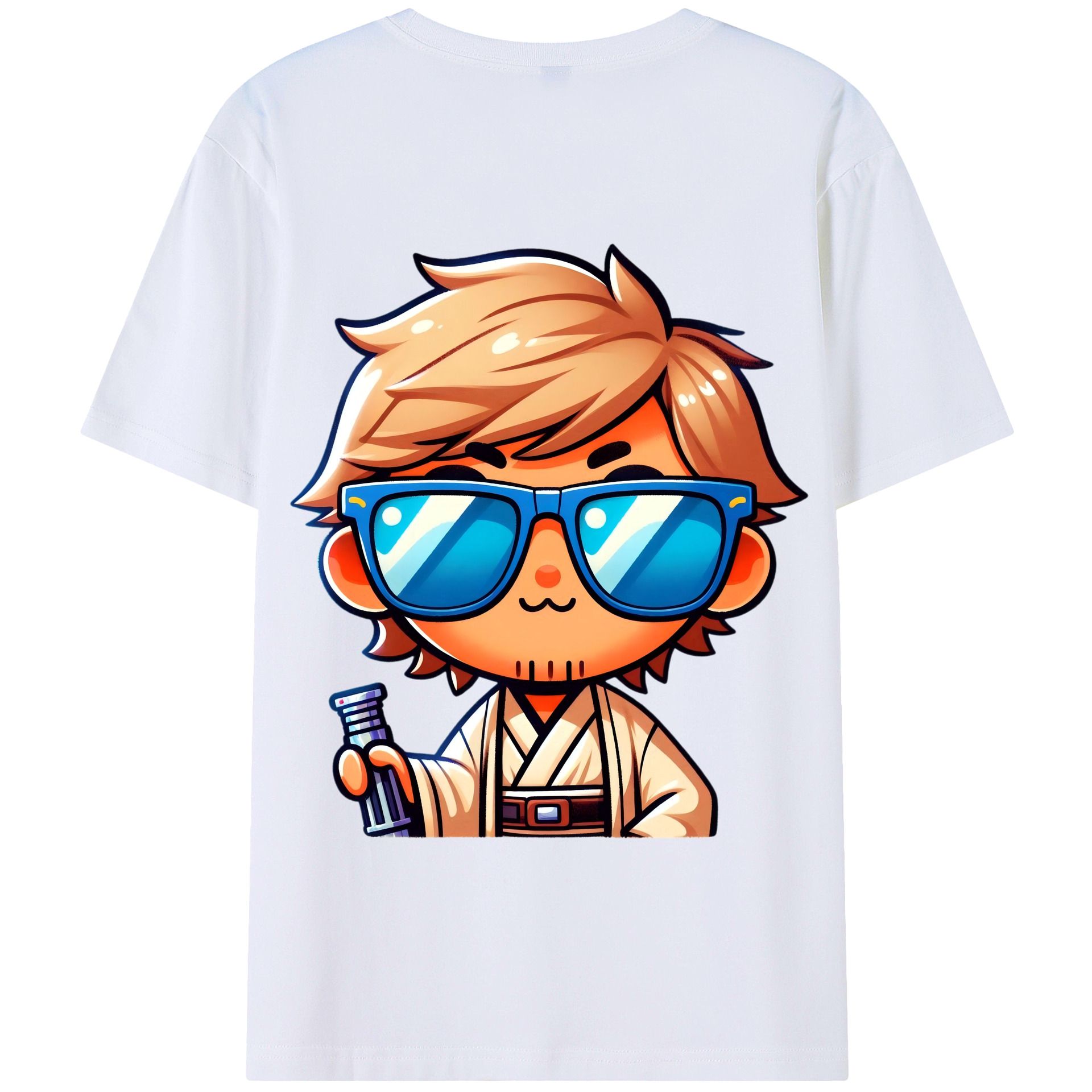 （画像用） スター・ウォーズ Star Wars 綿100％半袖Tシャツ（背面プリント）