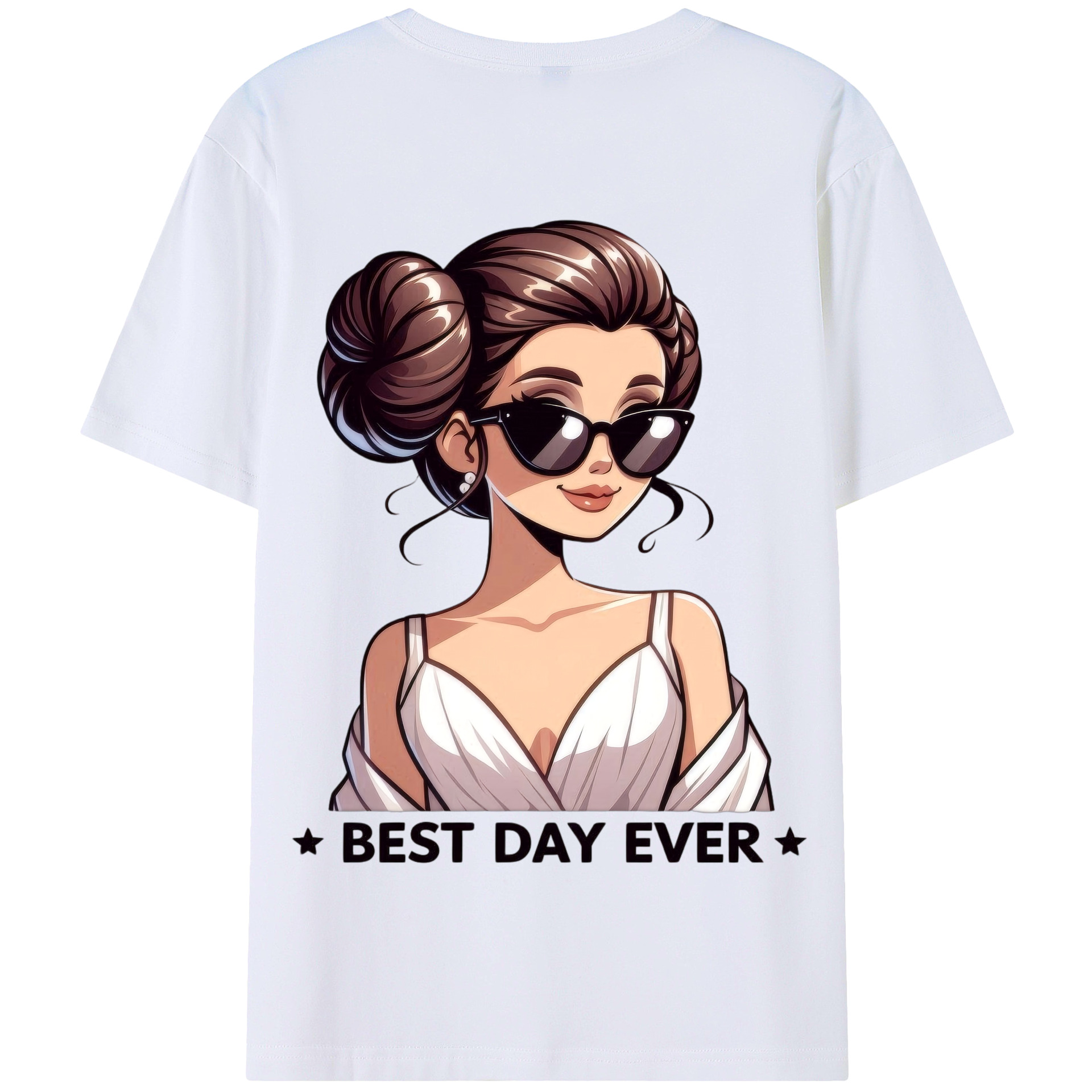 （画像用） スター・ウォーズ Star Wars 綿100％半袖Tシャツ（背面プリント）