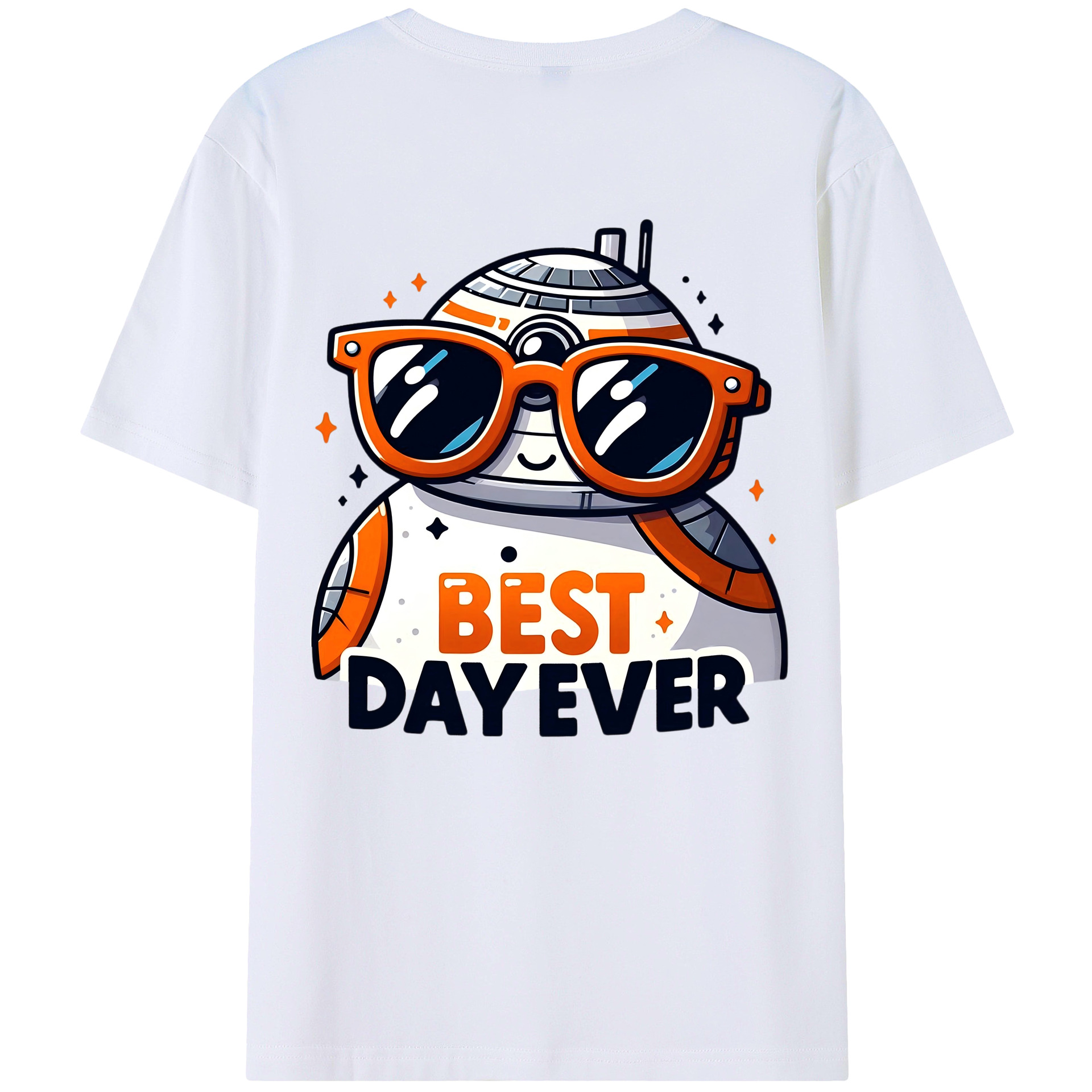 （画像用） スター・ウォーズ Star Wars 綿100％半袖Tシャツ（背面プリント）